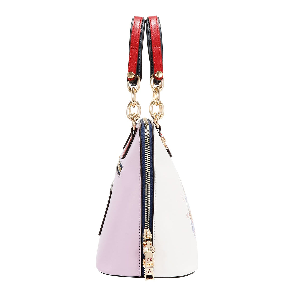 BORSA DOME (GLAMOROUS WALK - BIANCO)