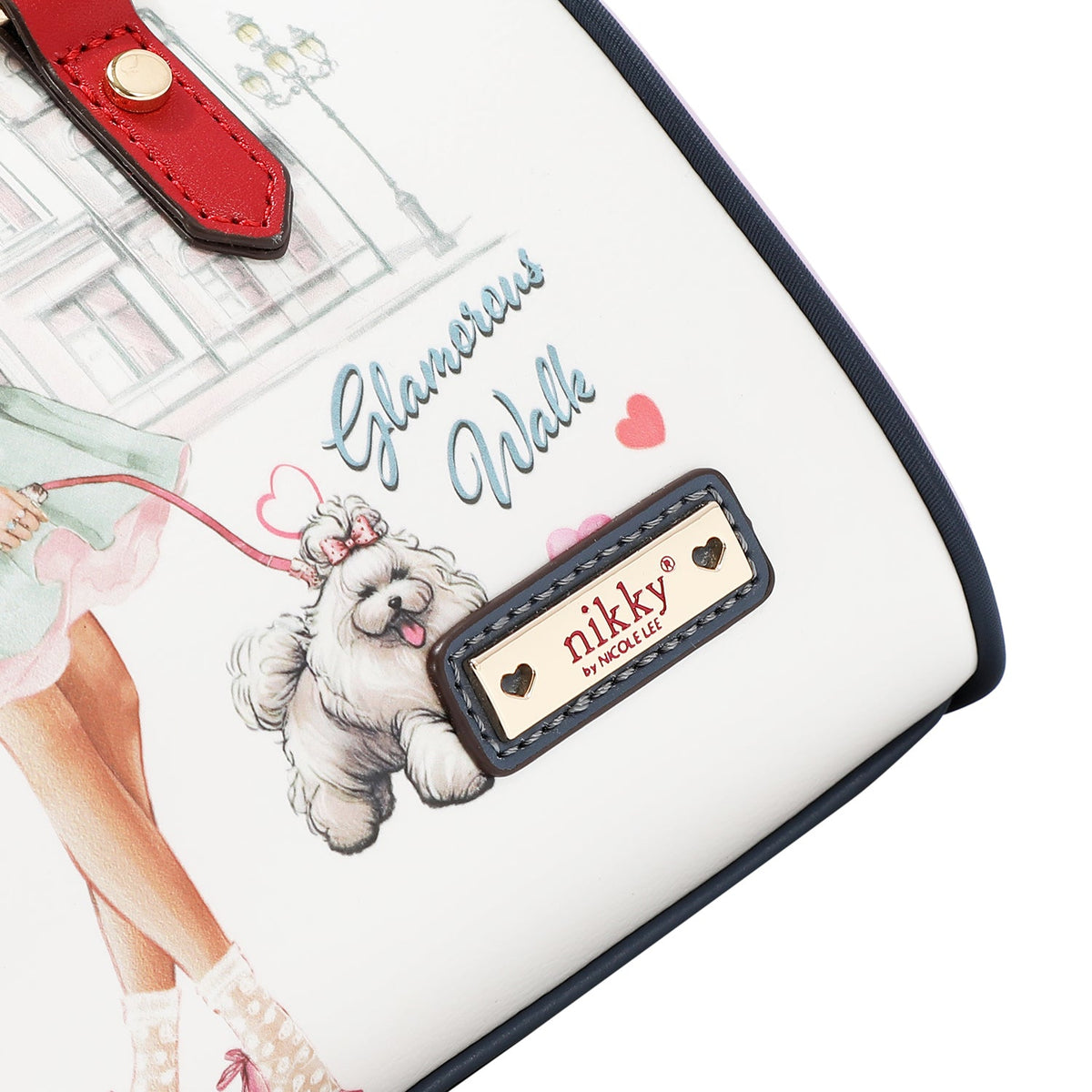 BOSTON PICCOLO (GLAMOROUS WALK - BIANCO)