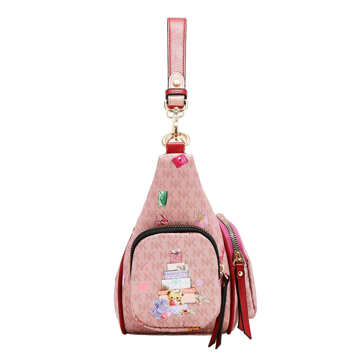 BORSA A TRACOLLA (GLAMOROUS WALK - ROSA)