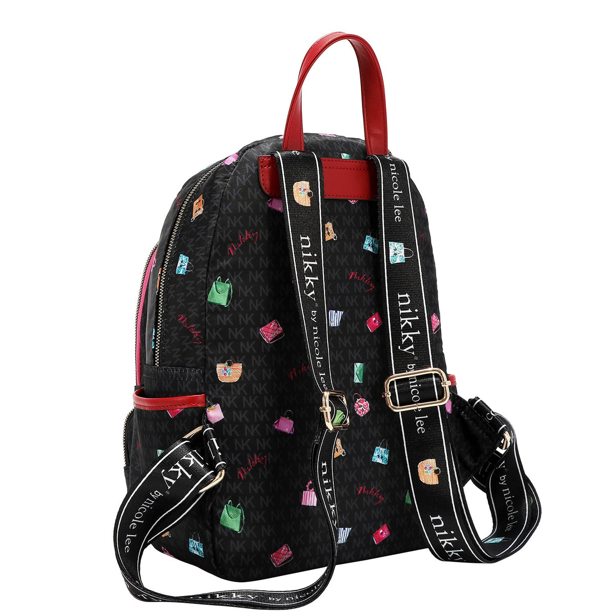 ZAINO MEDIO (GLAMOROUS WALK - NERO)
