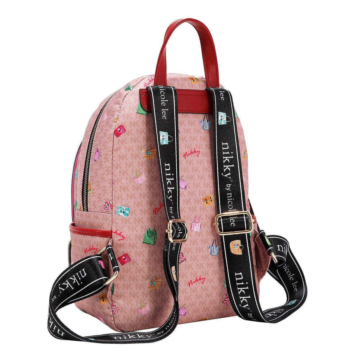ZAINO MEDIO (GLAMOROUS WALK - ROSA)