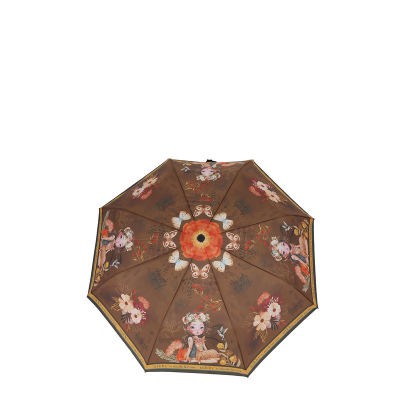 PARAPLUIE PORTABLE AVEC IMPRESSION (<tc>Nikky By Nicole Lee</tc>)