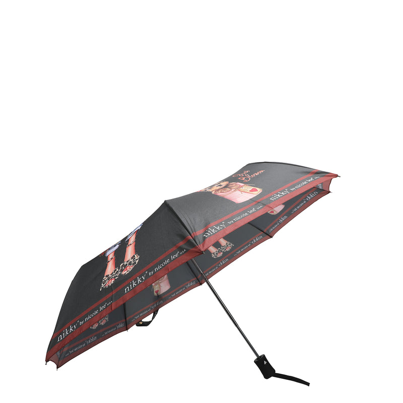 PORTABLE UMBRELLA WITH PRINTING (<tc>Nikky By Nicole Lee</tc>)