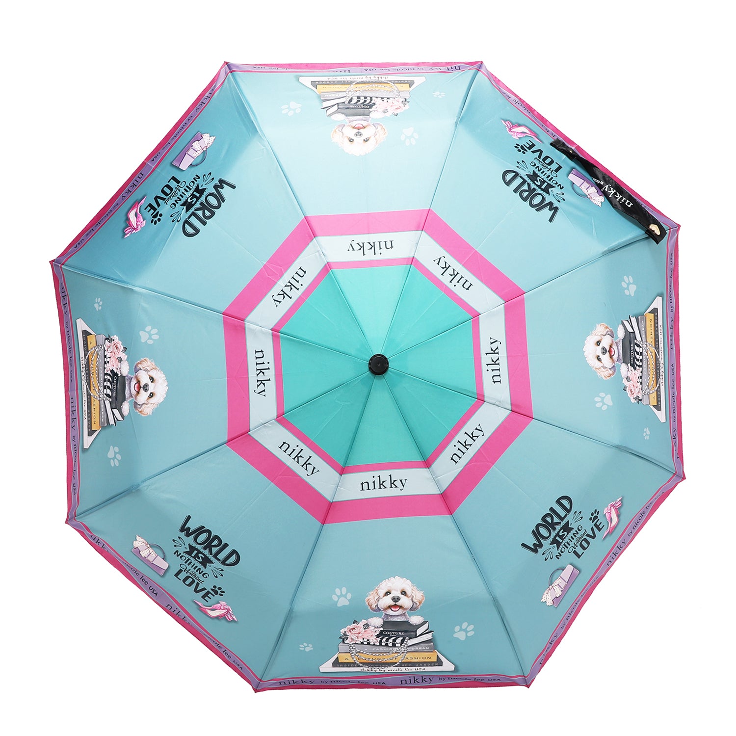 PORTABLE UMBRELLA WITH PRINTING (MEANT TO LOVE YOU)