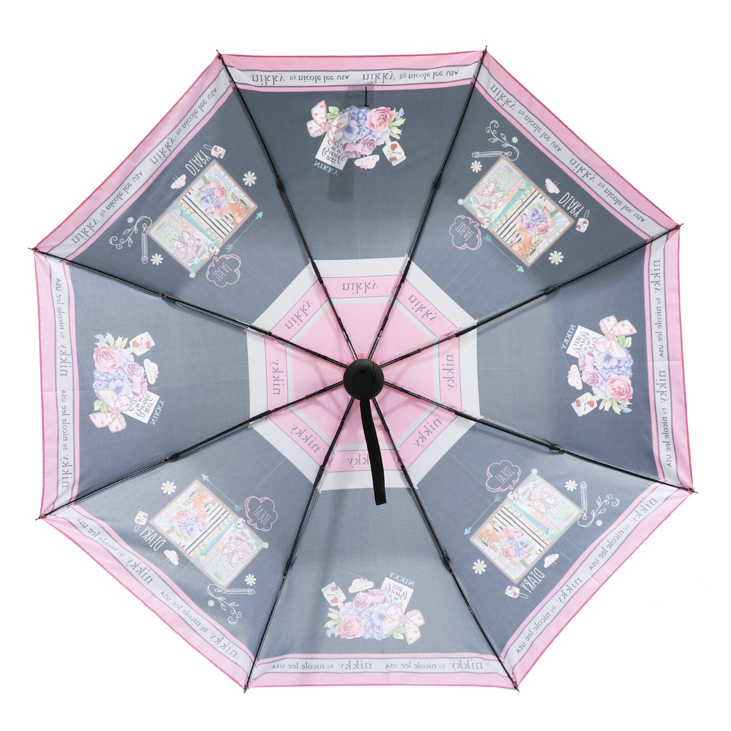 OMBRELLO PORTATILE CON STAMPA (<tc>NOSTALGIA</tc>)