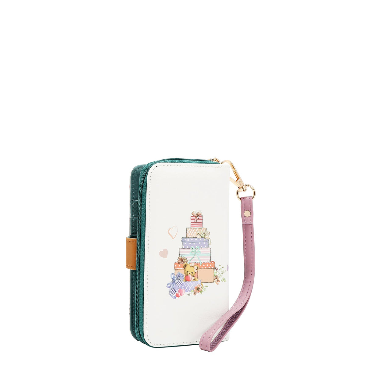 CUSTODIA PER CELLULARE (GLAMOROUS WALK - BIANCO)