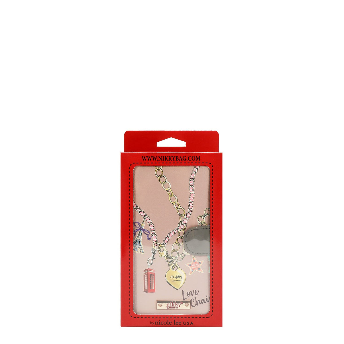 CUSTODIA PER CELLULARE (CATENA DELL'AMORE)