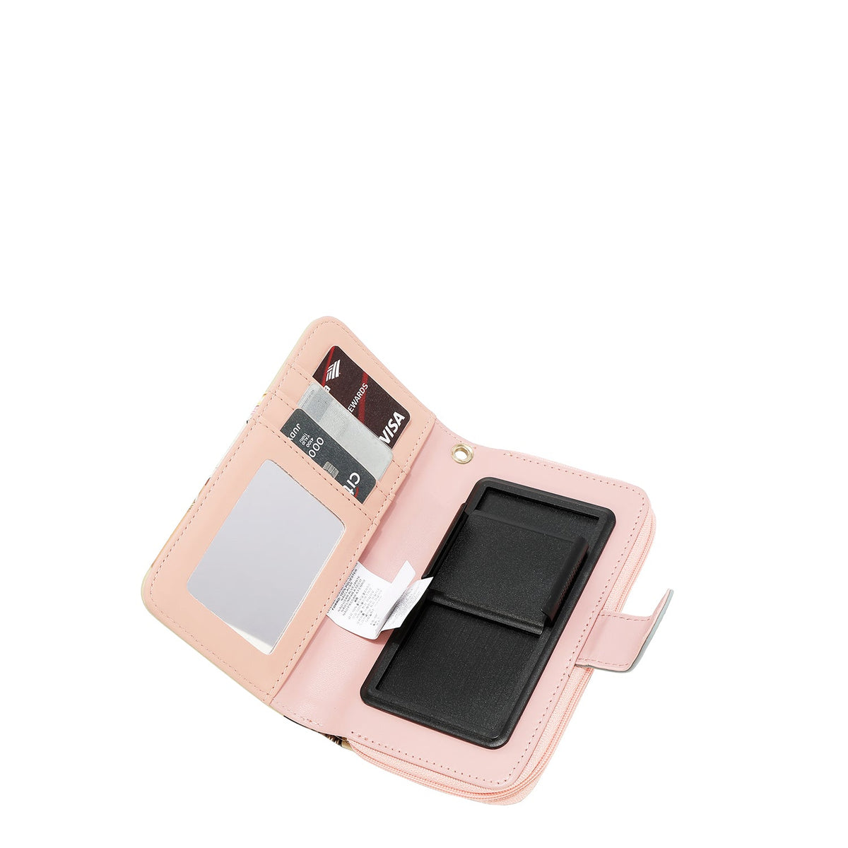 PORTA MOVIL CON CARTERA (GLAMOROUS WALK-BLANCO)