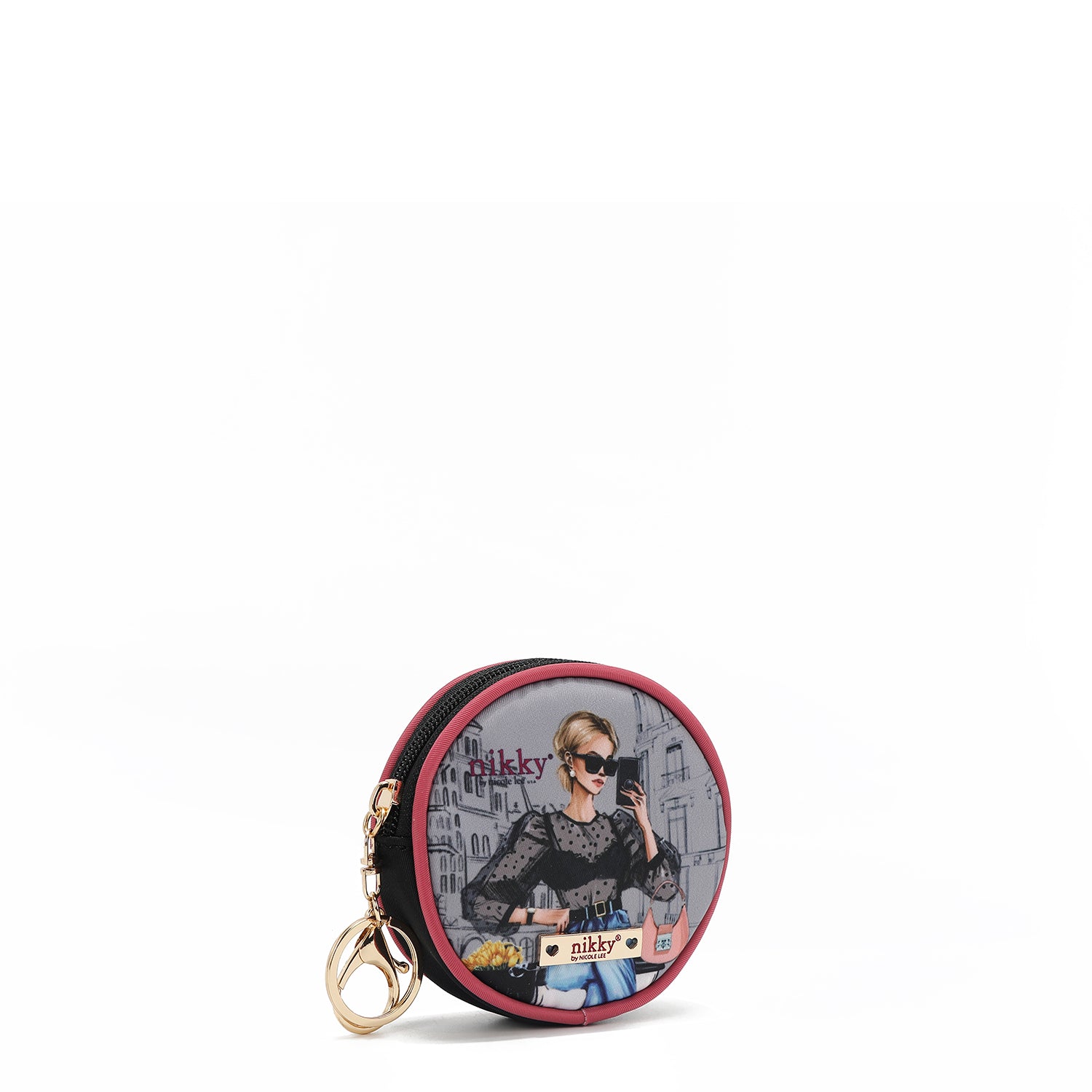 LLAVERO CON MONEDERO REDONDO (URBAN COFFEE DREAM)