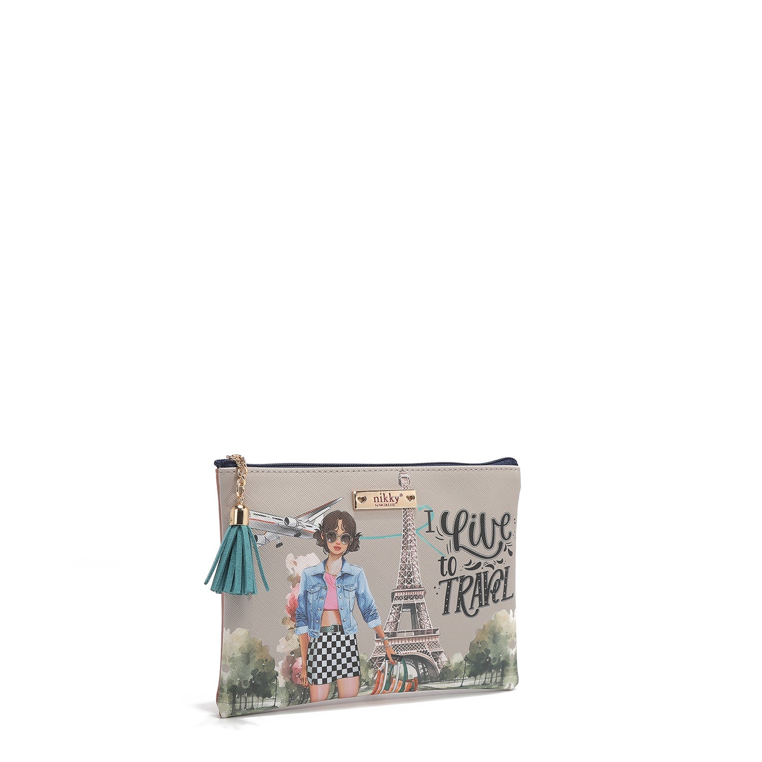 3-TEILIGES GESCHENKSET (<tc>I LIVE TO TRAVEL</tc>)