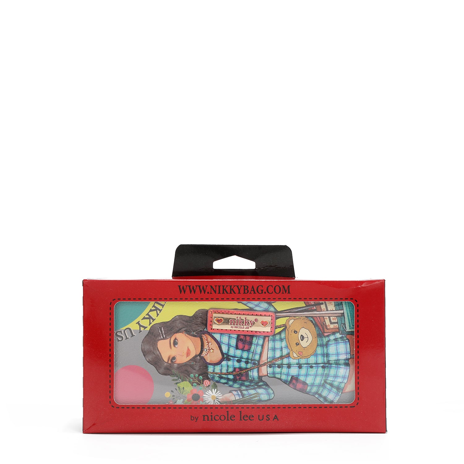 CARTEIRA COM ZÍPER DUPLO V.2 (<tc>NIKKY GOES SHOPPING</tc>)