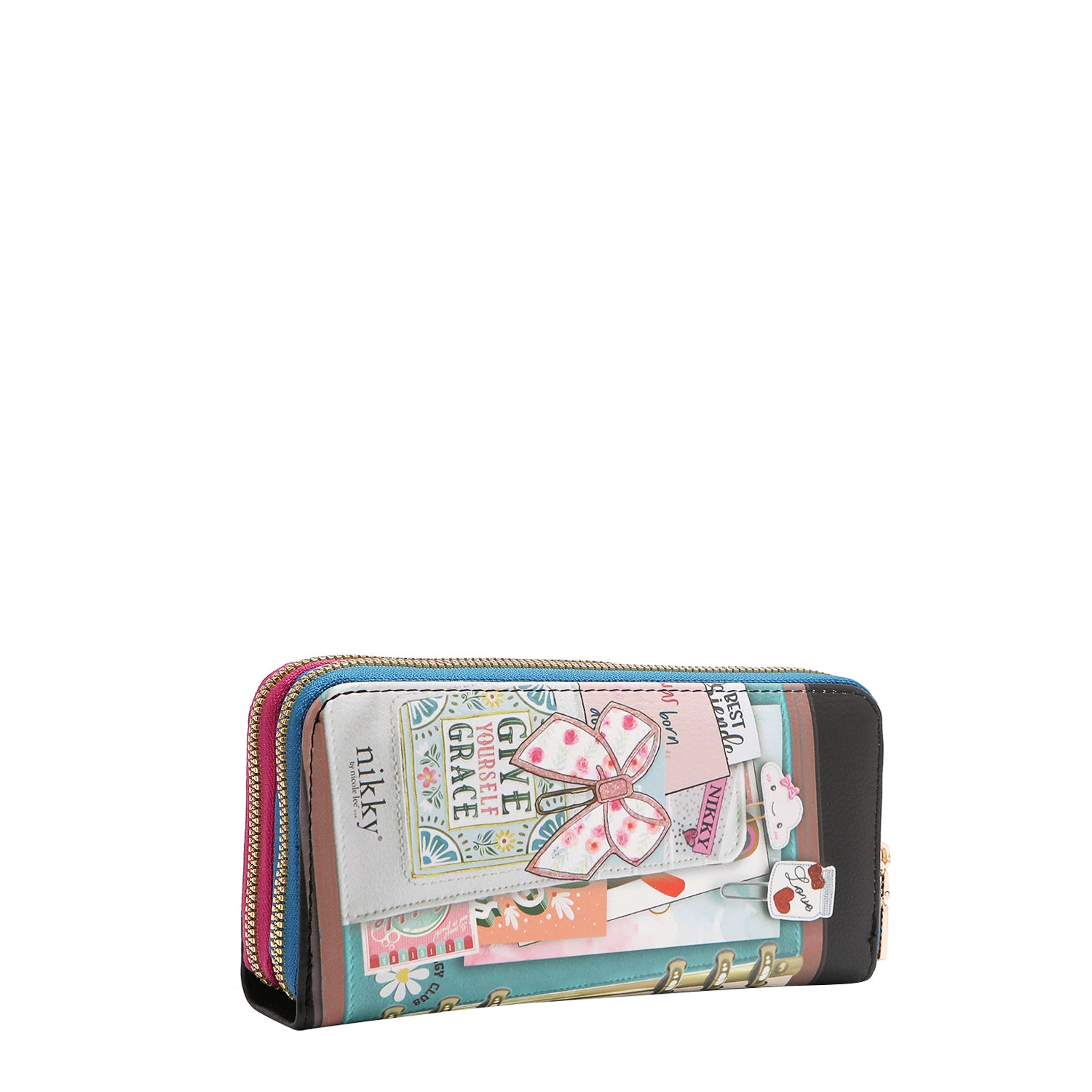 DOPPEL-REISSVERSCHLUSS-GELDBÖRSE V.2 (<tc>NOSTALGIA</tc>)