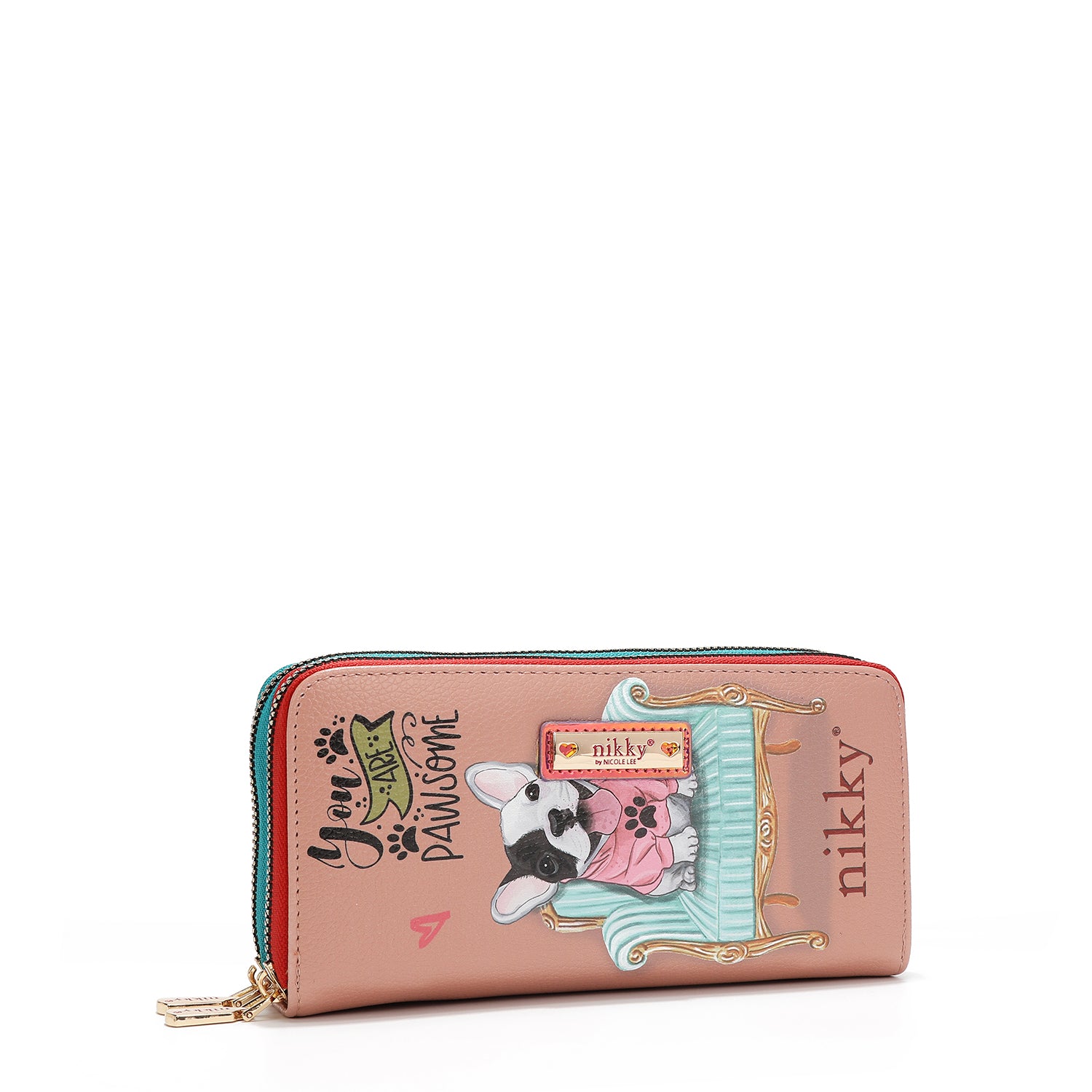 WALLET WITH DOUBLE ZIPPER V.2 (<tc><tc>Party King</tc></tc>)