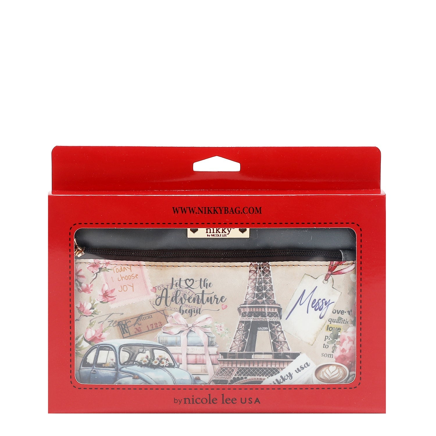 NEEDLE BAG WITH ZIPPER (CHASING DREAMS)