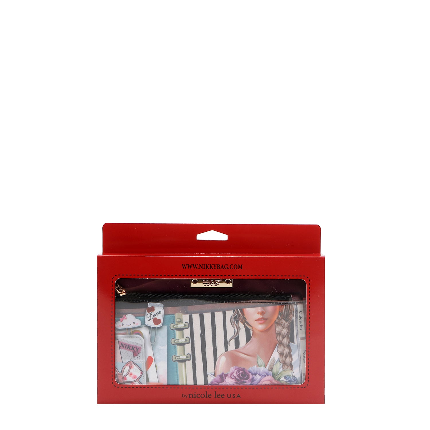 TROUSSE DE TOILETTE AVEC FERMETURE ÉCLAIR (<tc>NOSTALGIA</tc>)