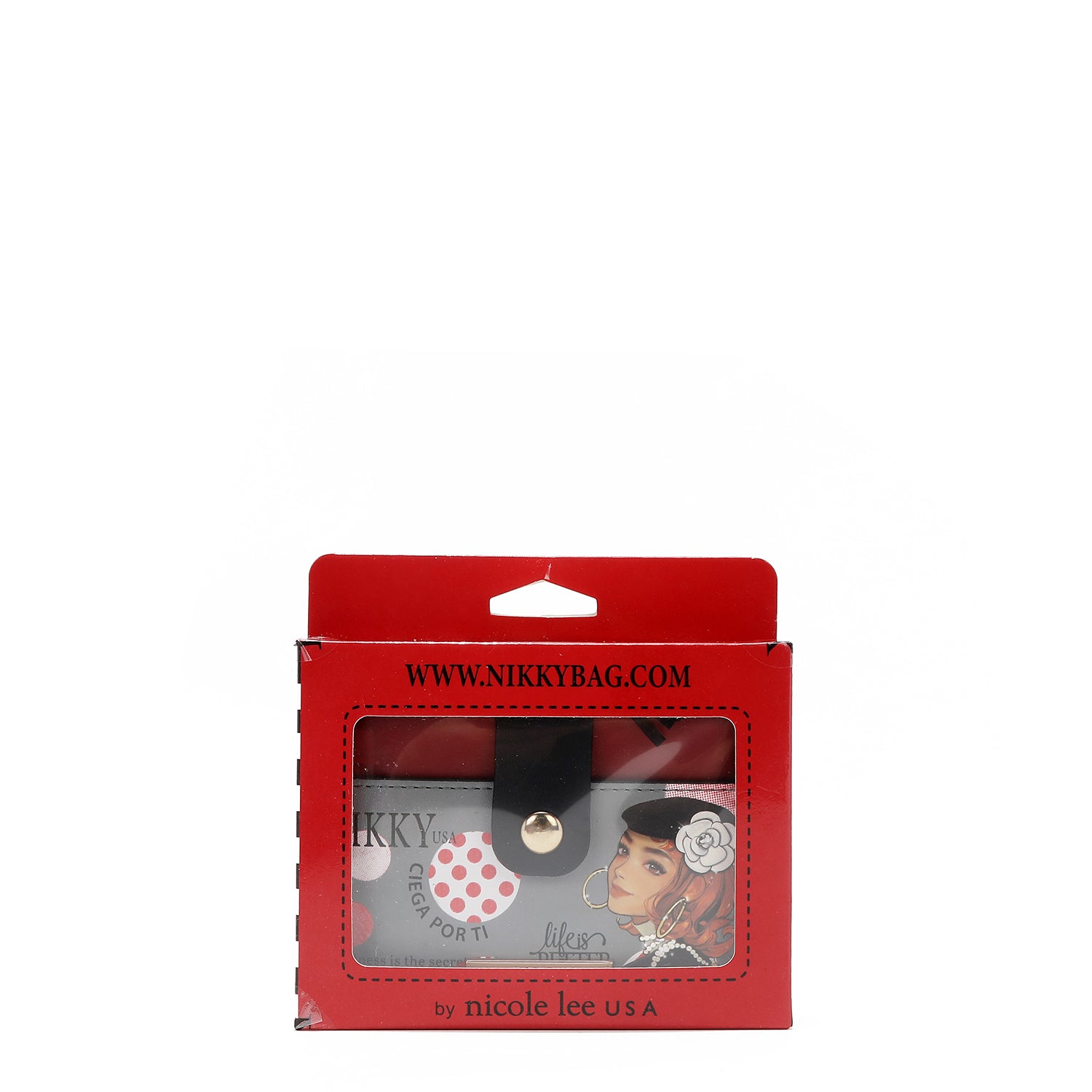 PORTA-CARTÃO COM ZÍPER (<tc>CIEGA POR TI</tc>)