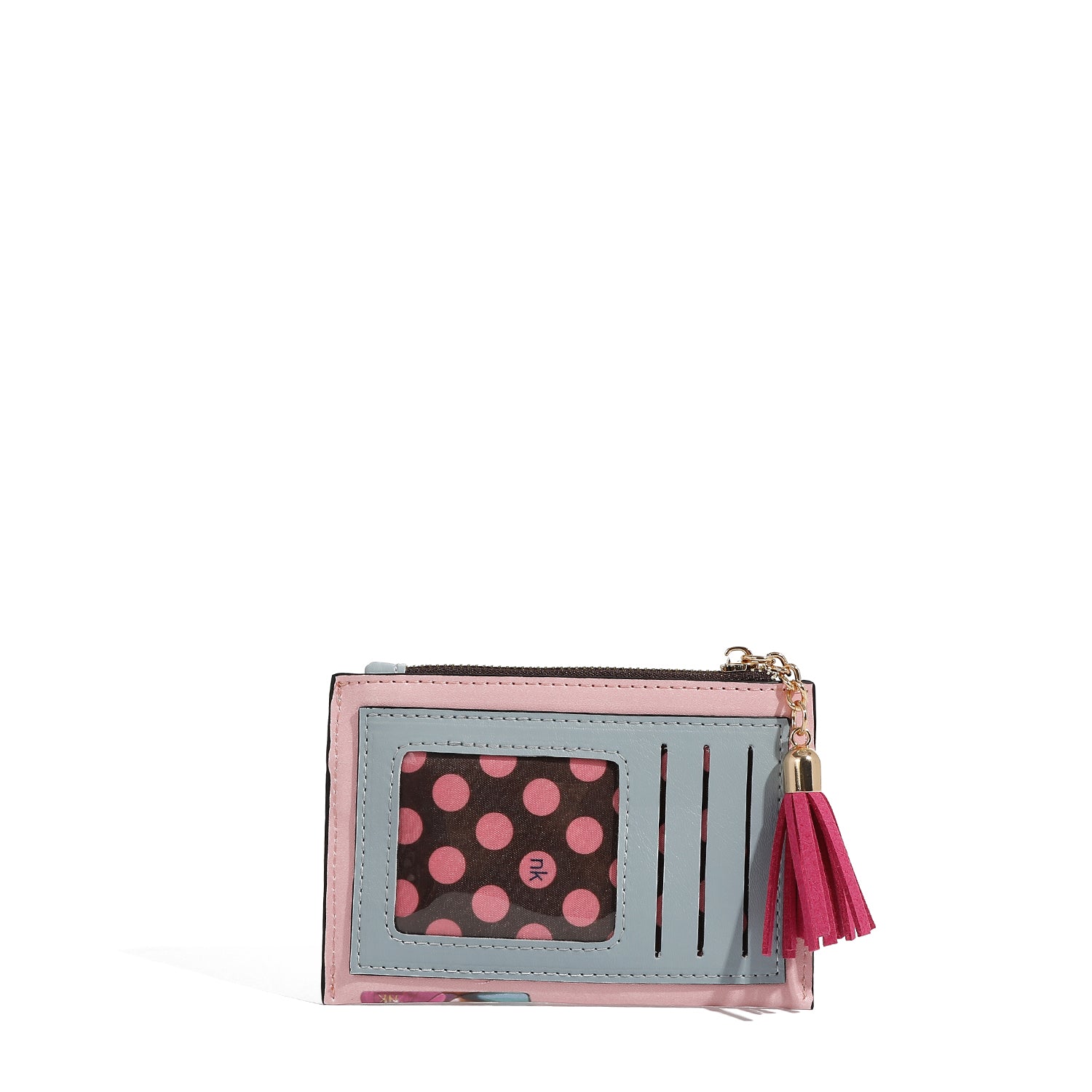 PORTA CARTE CON CERNIERA (<tc>FLOWER DAY</tc>)