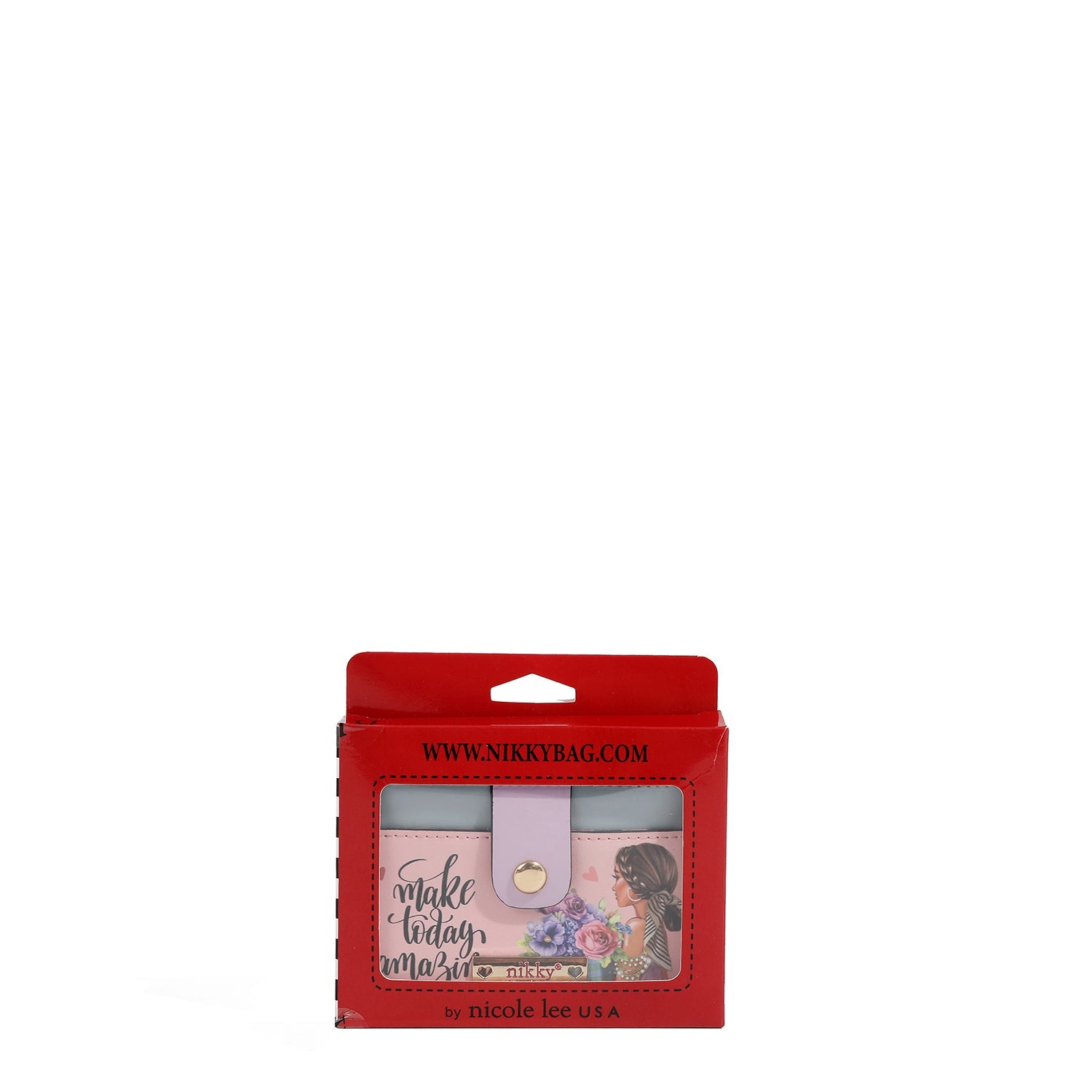 PORTA CARTE CON CERNIERA (<tc>FLOWER DAY</tc>)