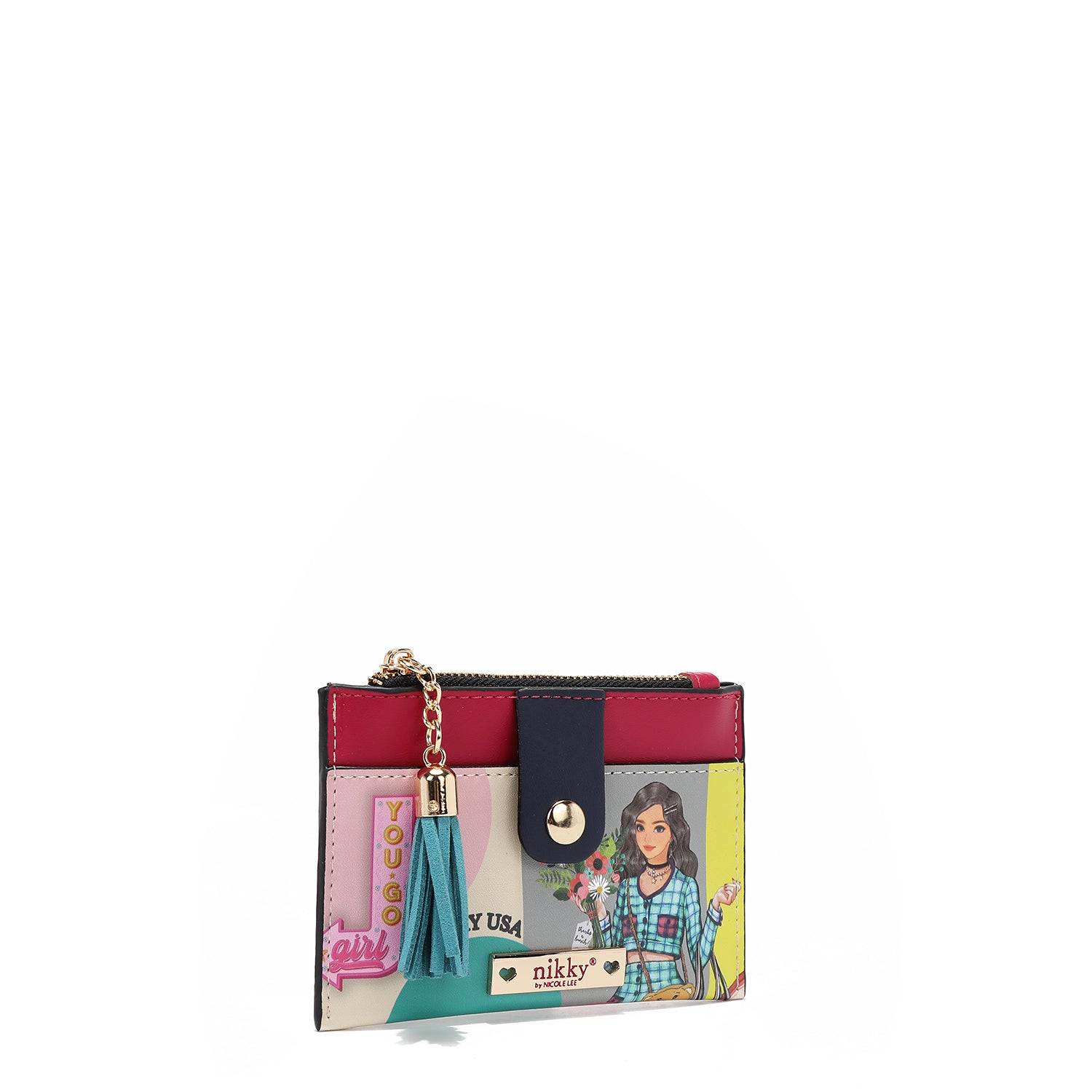 PORTE-CARTES AVEC FERMETURE ÉCLAIR (<tc><tc>Nikky</tc> GOES SHOPPING</tc>)