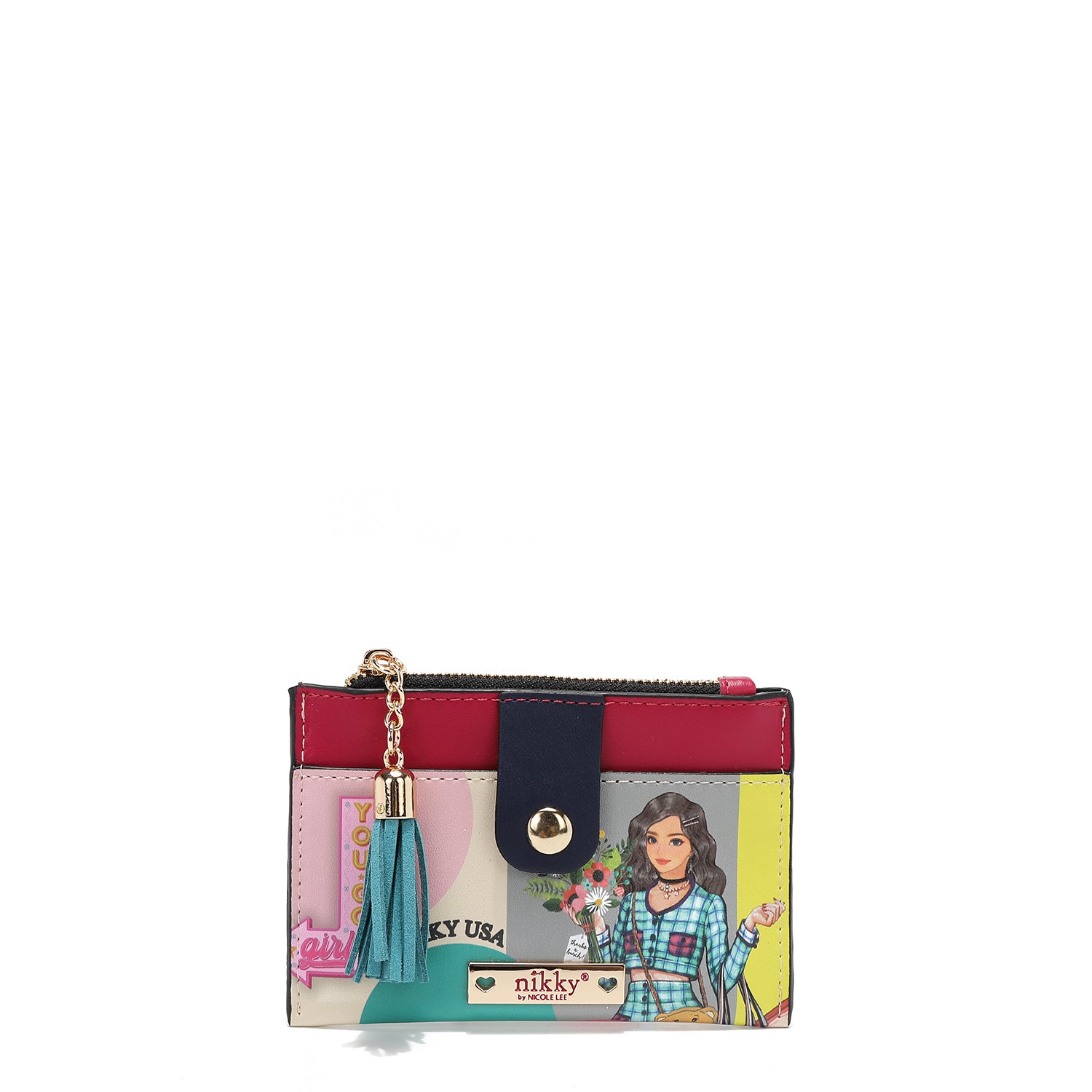 PORTE-CARTES AVEC FERMETURE ÉCLAIR (<tc><tc>Nikky</tc> GOES SHOPPING</tc>)