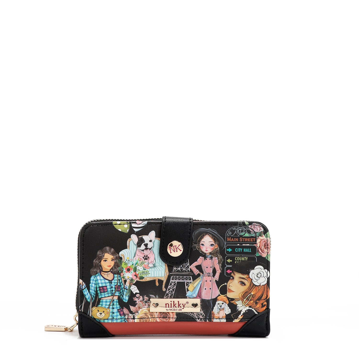 COMPACT WALLET (<tc><tc>Nikky</tc></tc> MAKES FRIENDS)