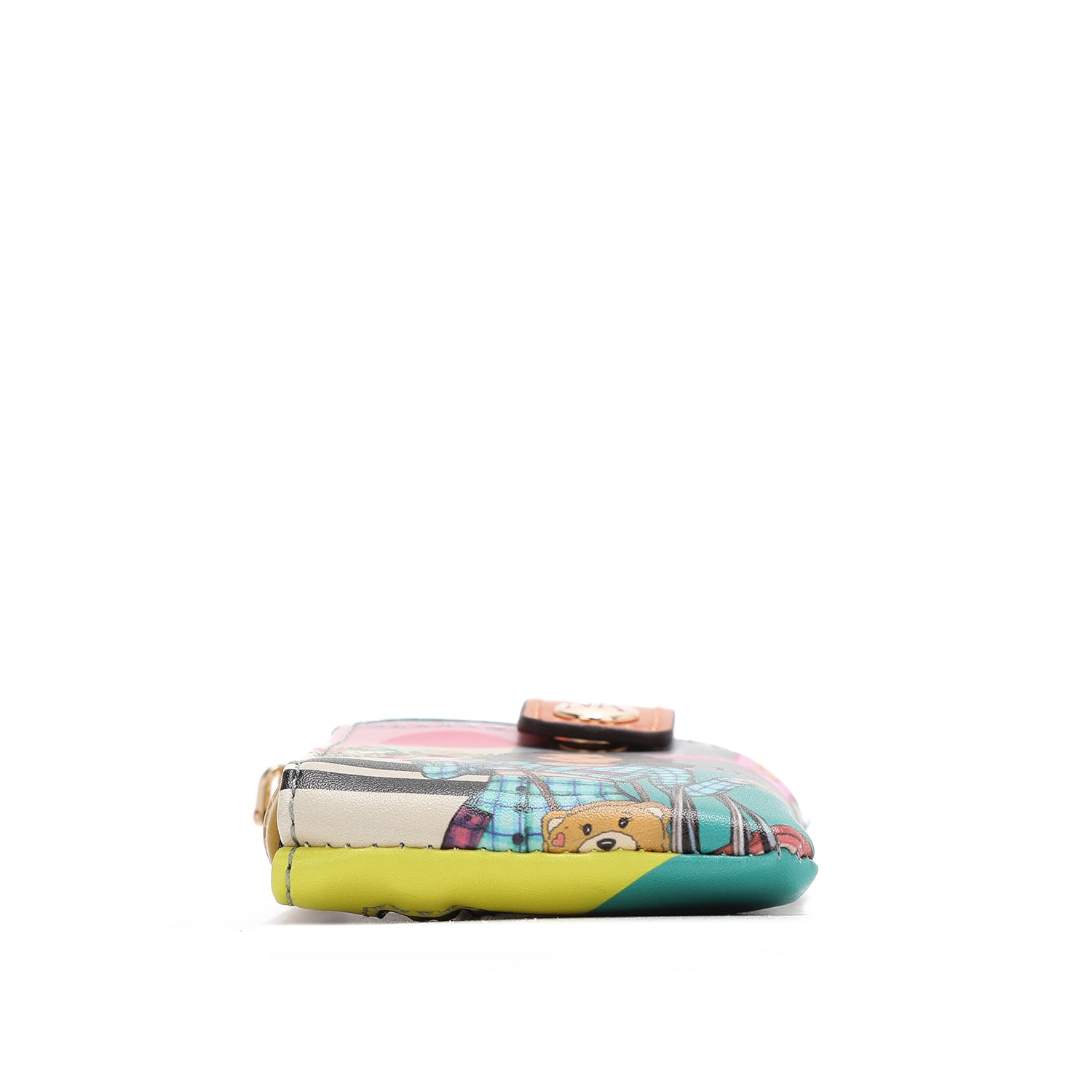 PORTA-CARTÃO MINI COM FECHO (<tc>NIKKY GOES SHOPPING</tc>)