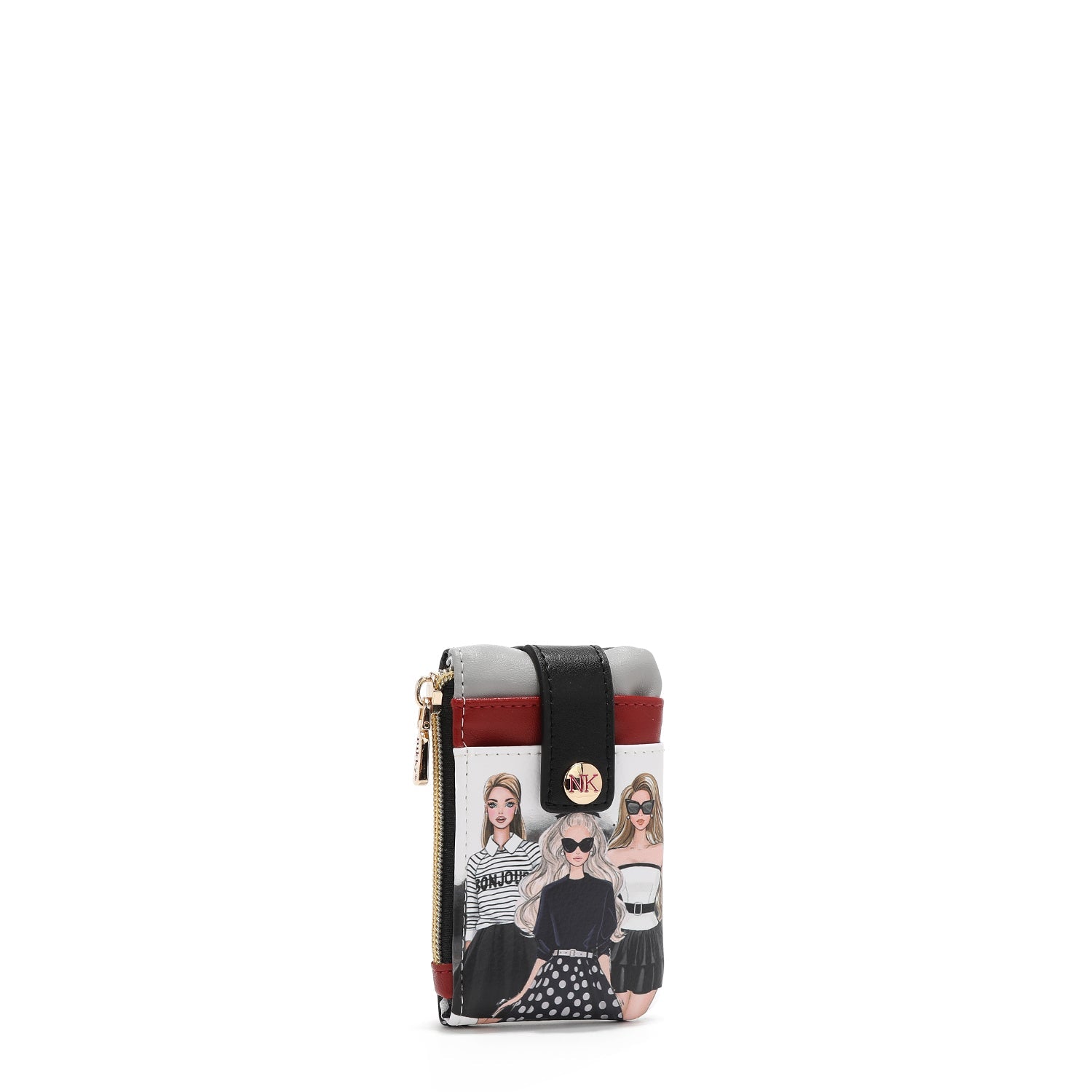 PORTA CARTÕES MINI COM FECHO (<tc>TRIO</tc>)