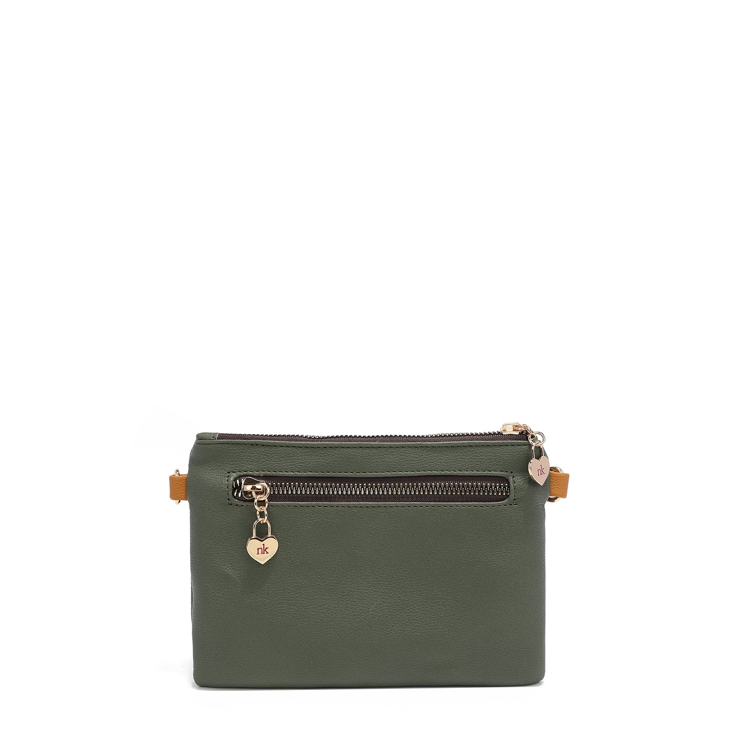 Zip e snap compactos bandolera