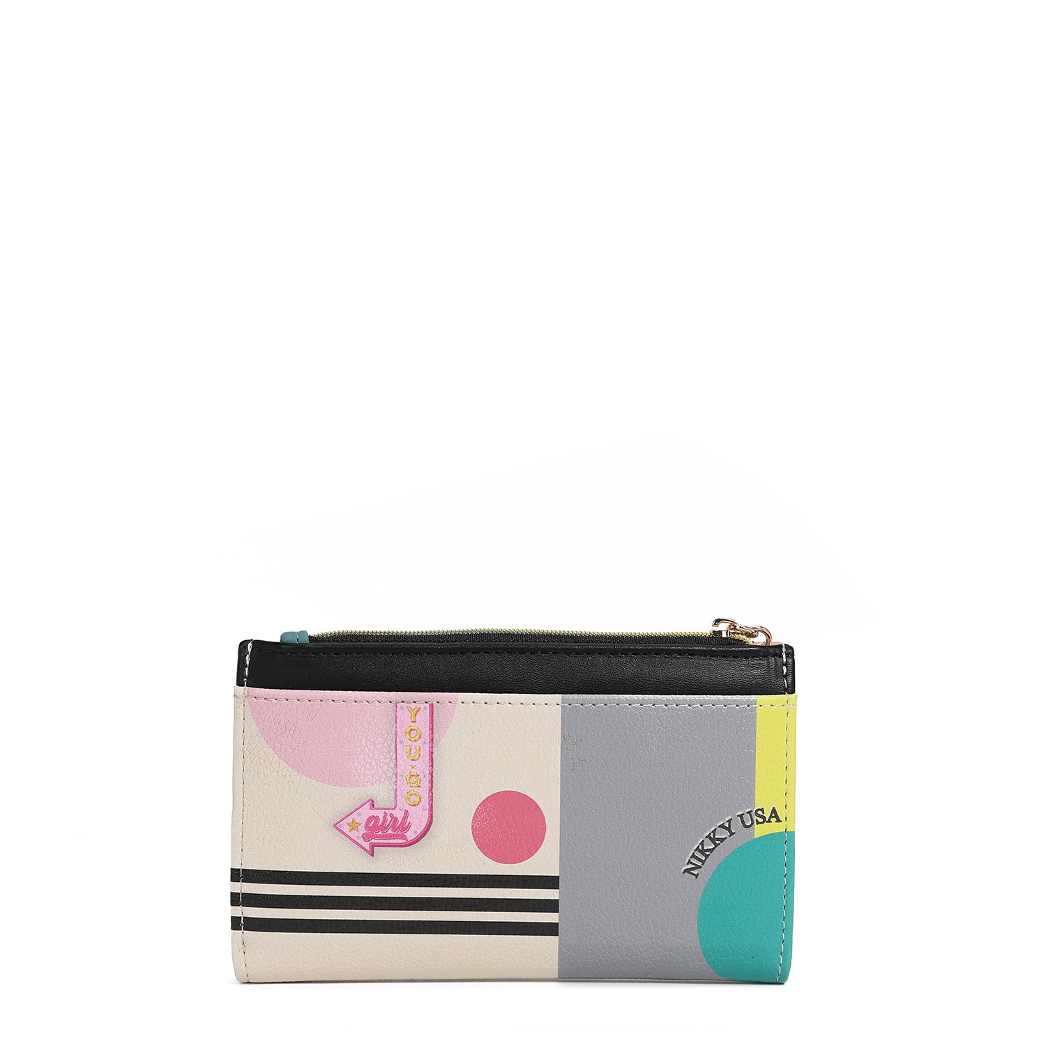 LONG WALLET WITH ZIPPER (<tc><tc><tc>Nikky</tc> Goes Shopping</tc></tc>)