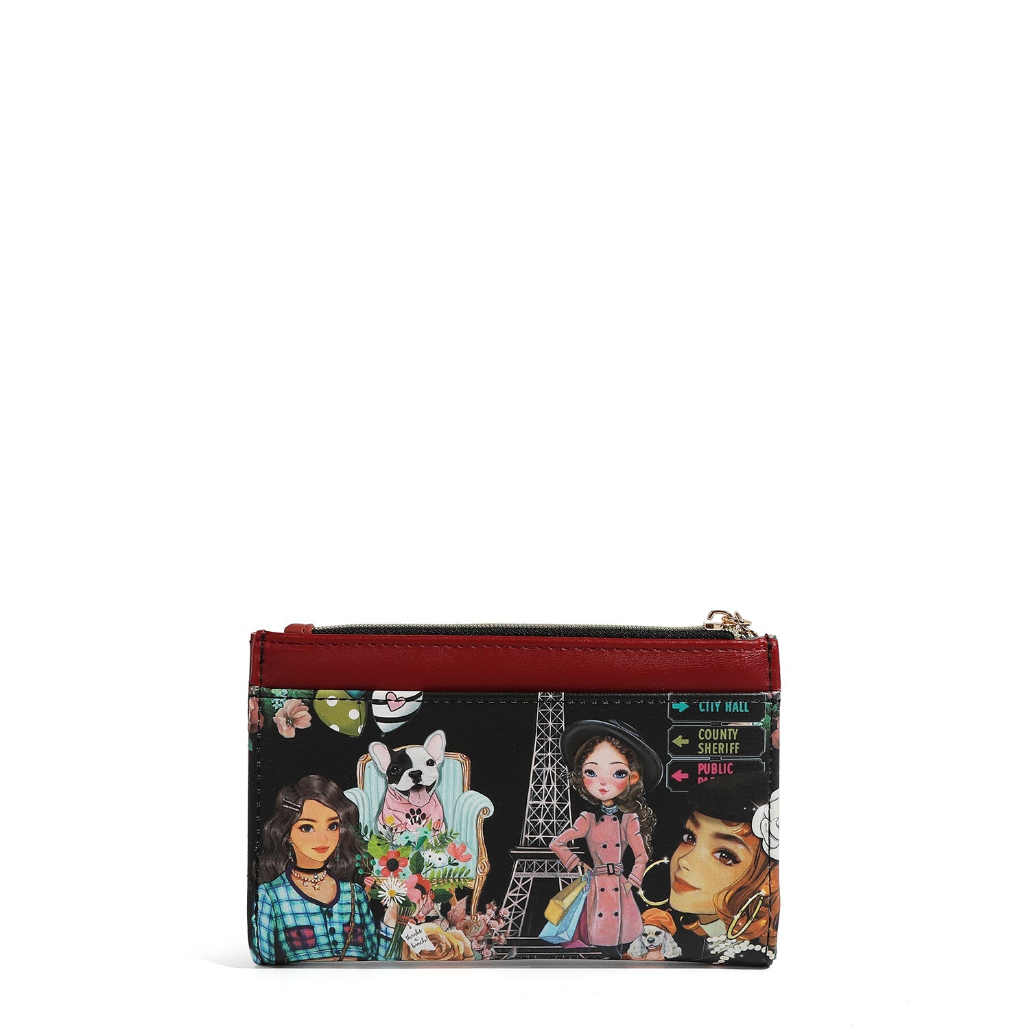 LANGE GELDBÖRSE MIT REISSVERSCHLUSS (<tc><tc>Nikky</tc></tc> MACHT FREUNDE)