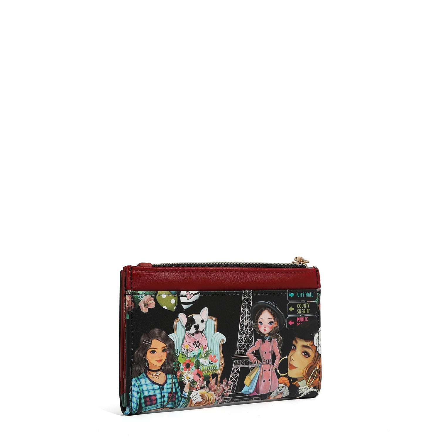 LANGE GELDBÖRSE MIT REISSVERSCHLUSS (<tc><tc>Nikky</tc></tc> MACHT FREUNDE)