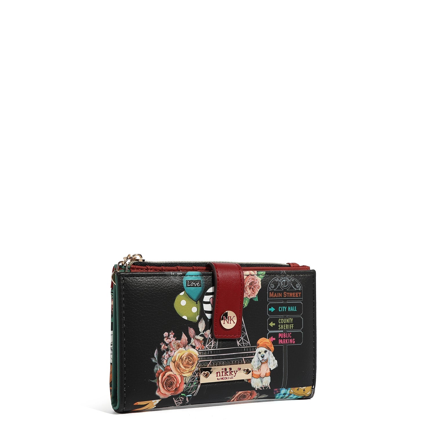 LONG WALLET WITH ZIPPER (<tc><tc>Nikky</tc></tc> MAKES FRIENDS)