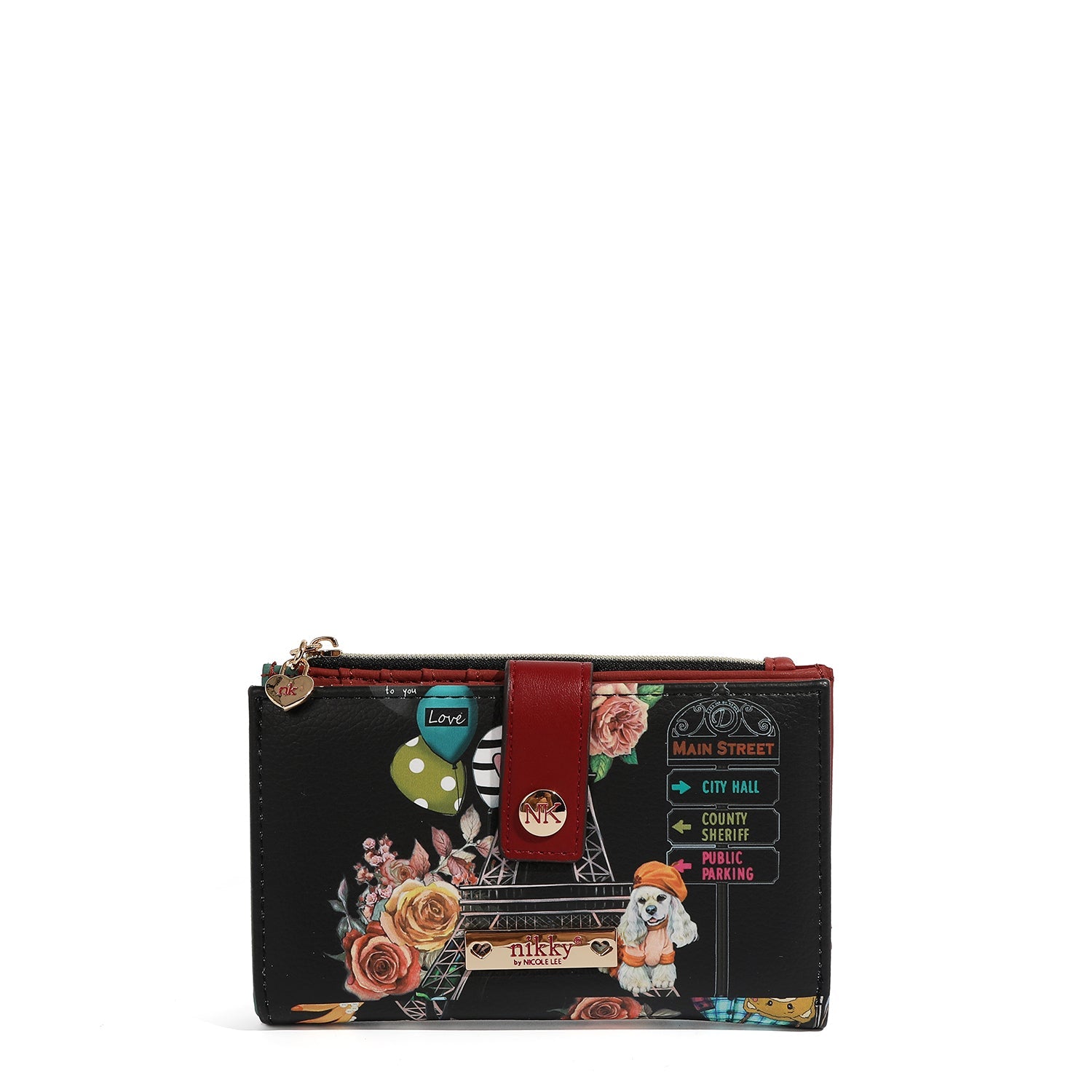 LONG WALLET WITH ZIPPER (<tc><tc>Nikky</tc></tc> MAKES FRIENDS)