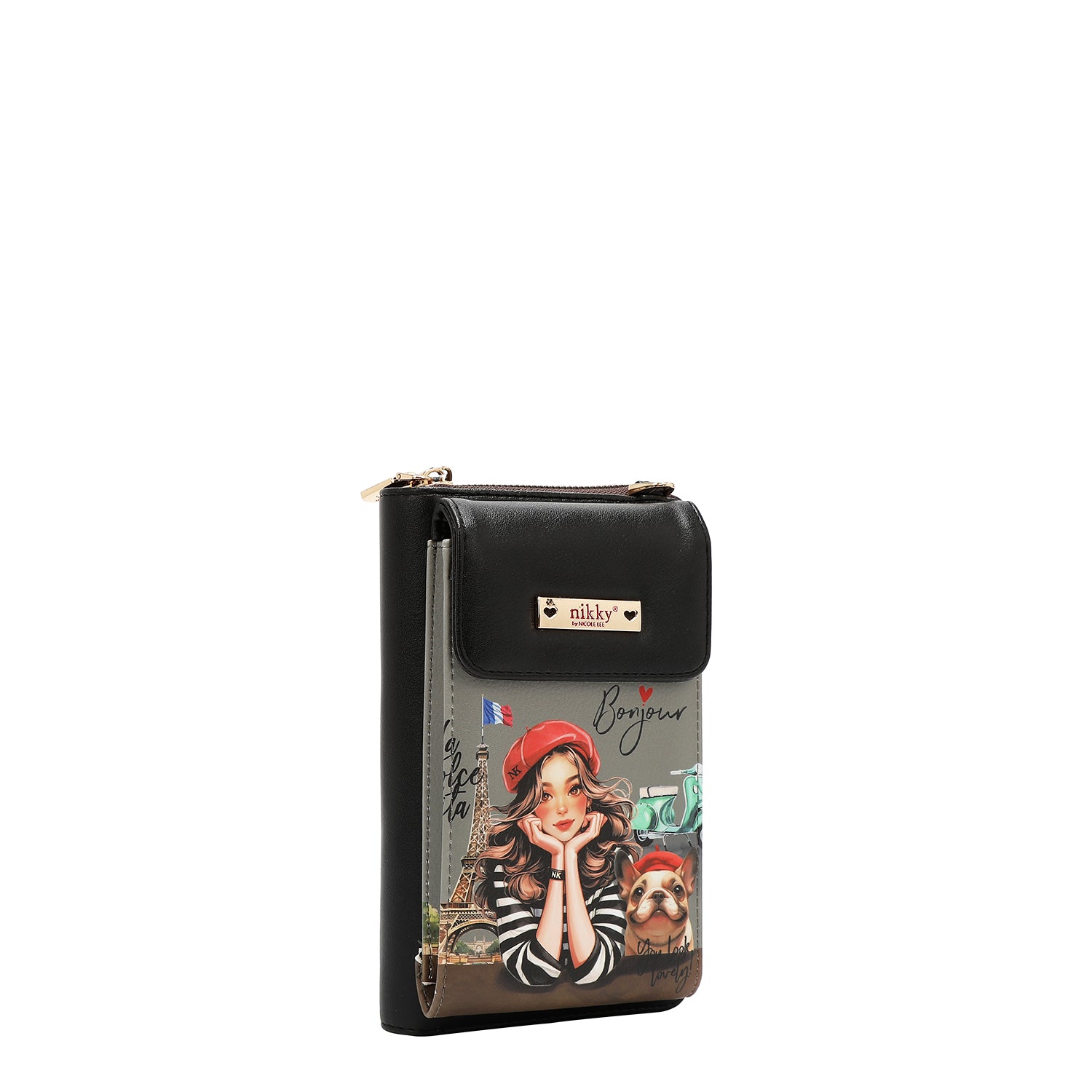 HANDY-UMHÄNGERTASCHE/BRIEFTASCHE (<tc>EIFFEL DREAMS</tc>)