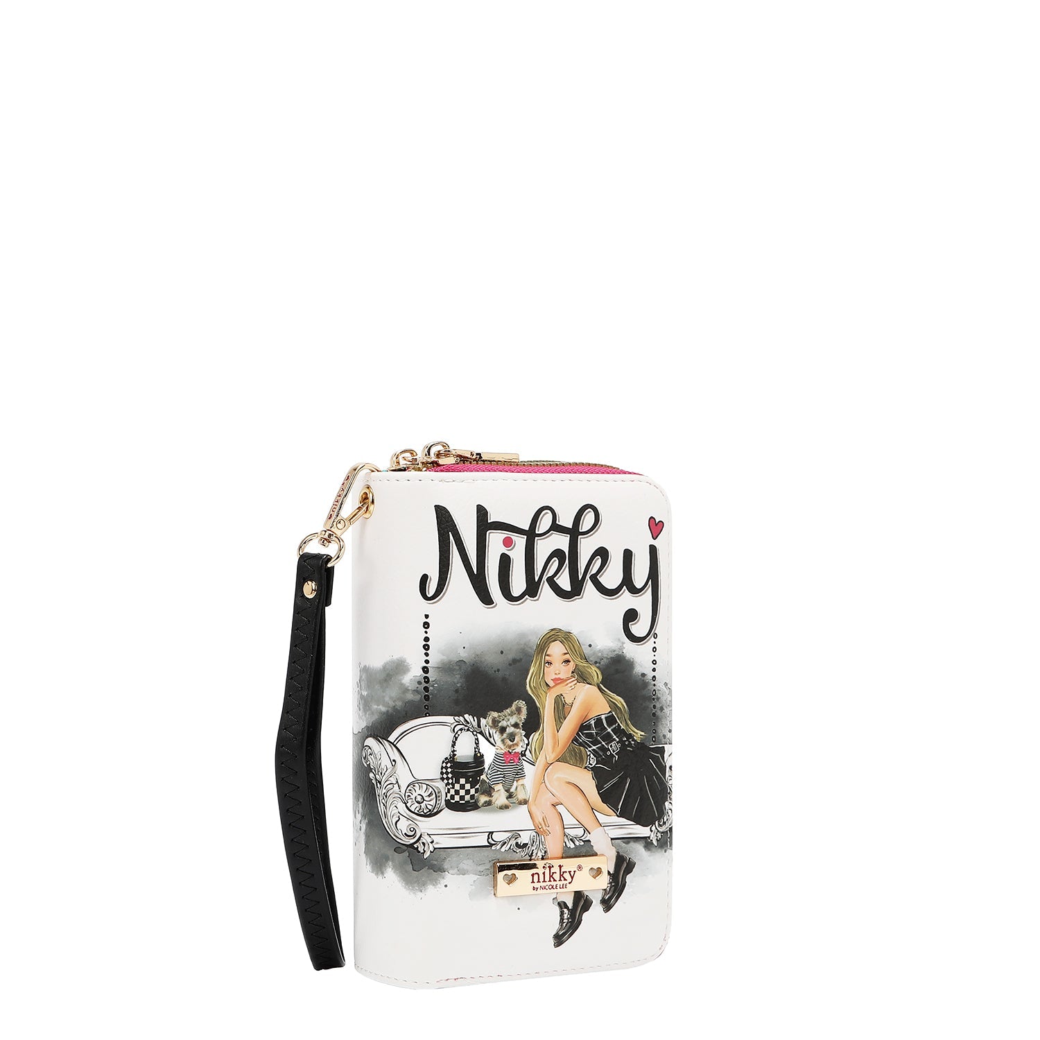 CARTERA MEDIANA CON DOBLE CREMALLERA (ANGEL FROM ABOVE)