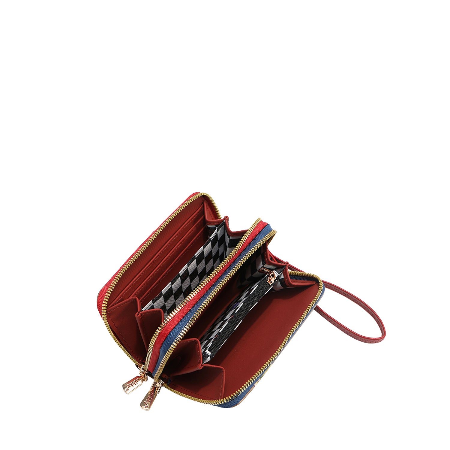 MEDIUM WALLET WITH DOUBLE ZIPPER (MEANT TO LOVE YOU)