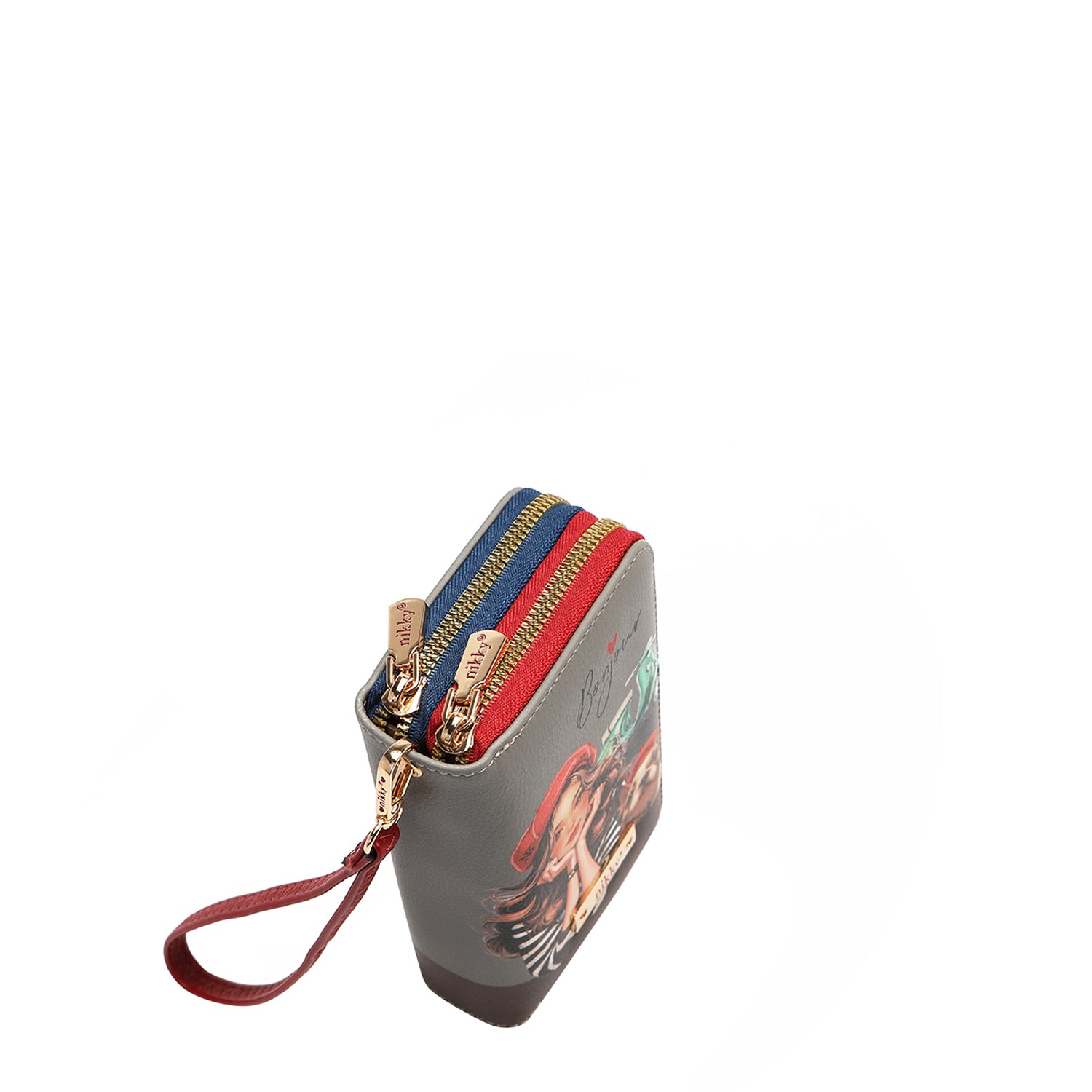 MITTLERE GELDBÖRSE MIT DOPPEL-REISSVERSCHLUSS (<tc>EIFFEL DREAMS</tc>)