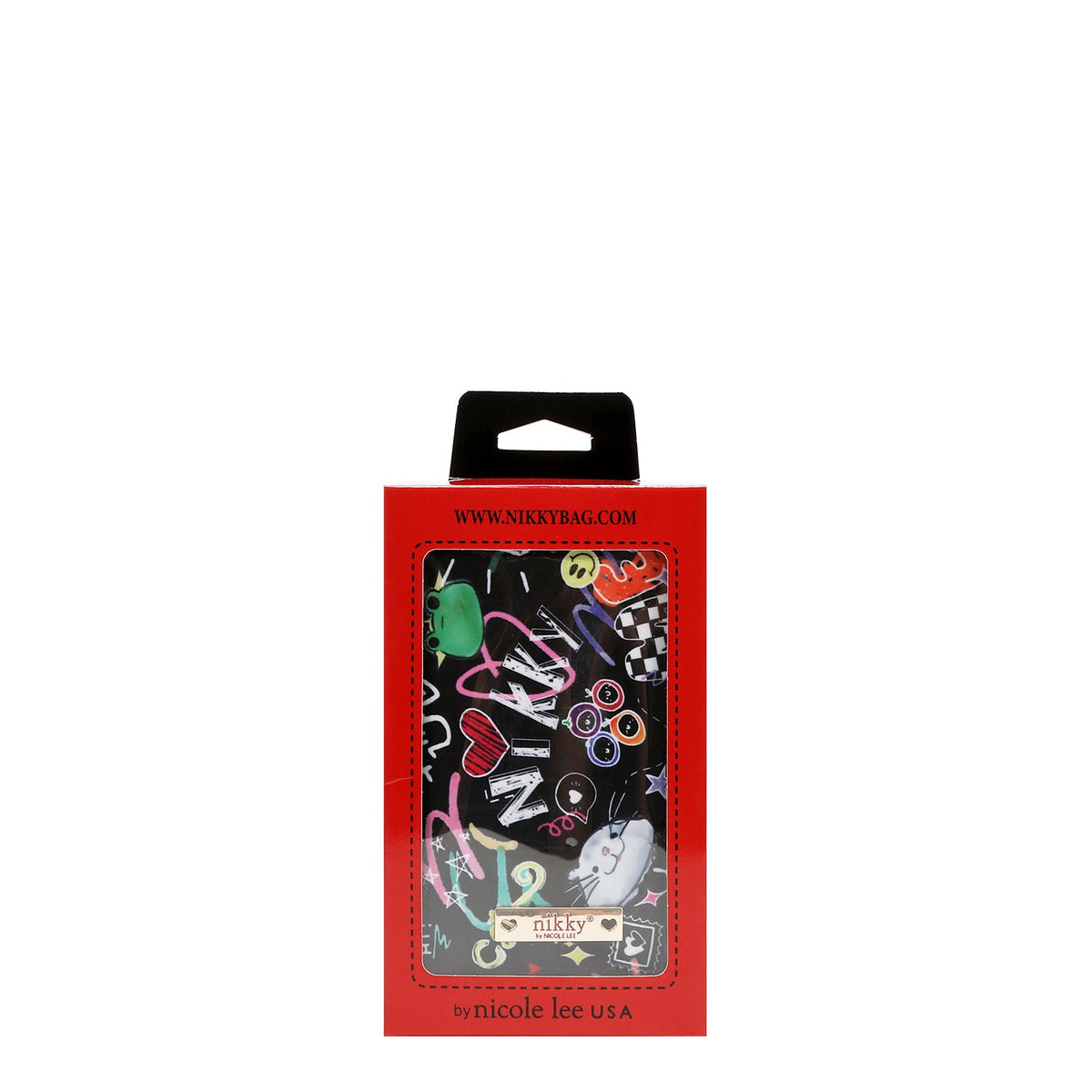 CARTERA MEDIANA CON DOBLE CREMALLERA (JUST FOR FUN-NEGRO)
