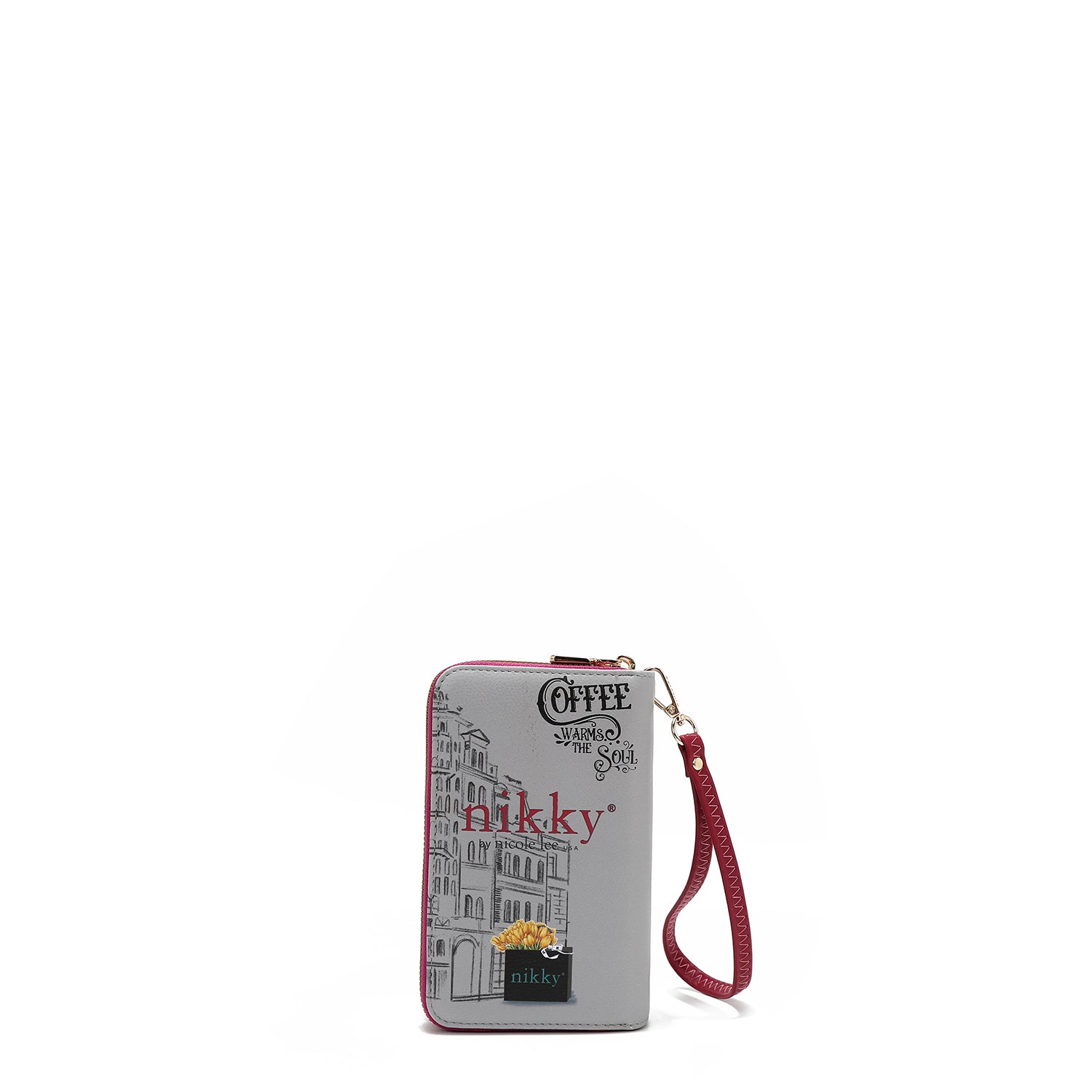 CARTERA MEDIANA CON DOBLE CREMALLERA (URBAN COFFEE DREAM)