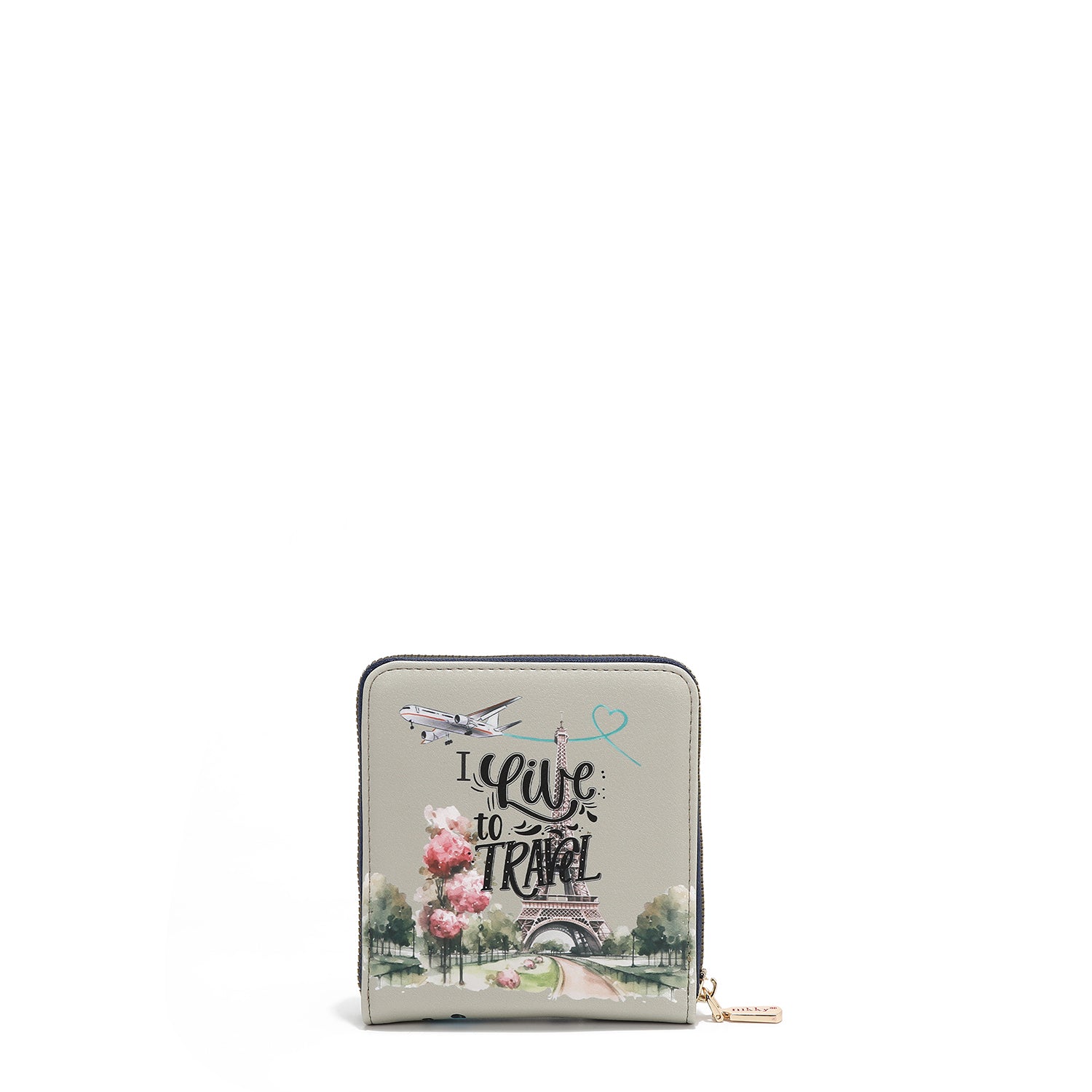 SCHMUCK-ORGANIZER-TASCHE (<tc>I LIVE TO TRAVEL</tc>)