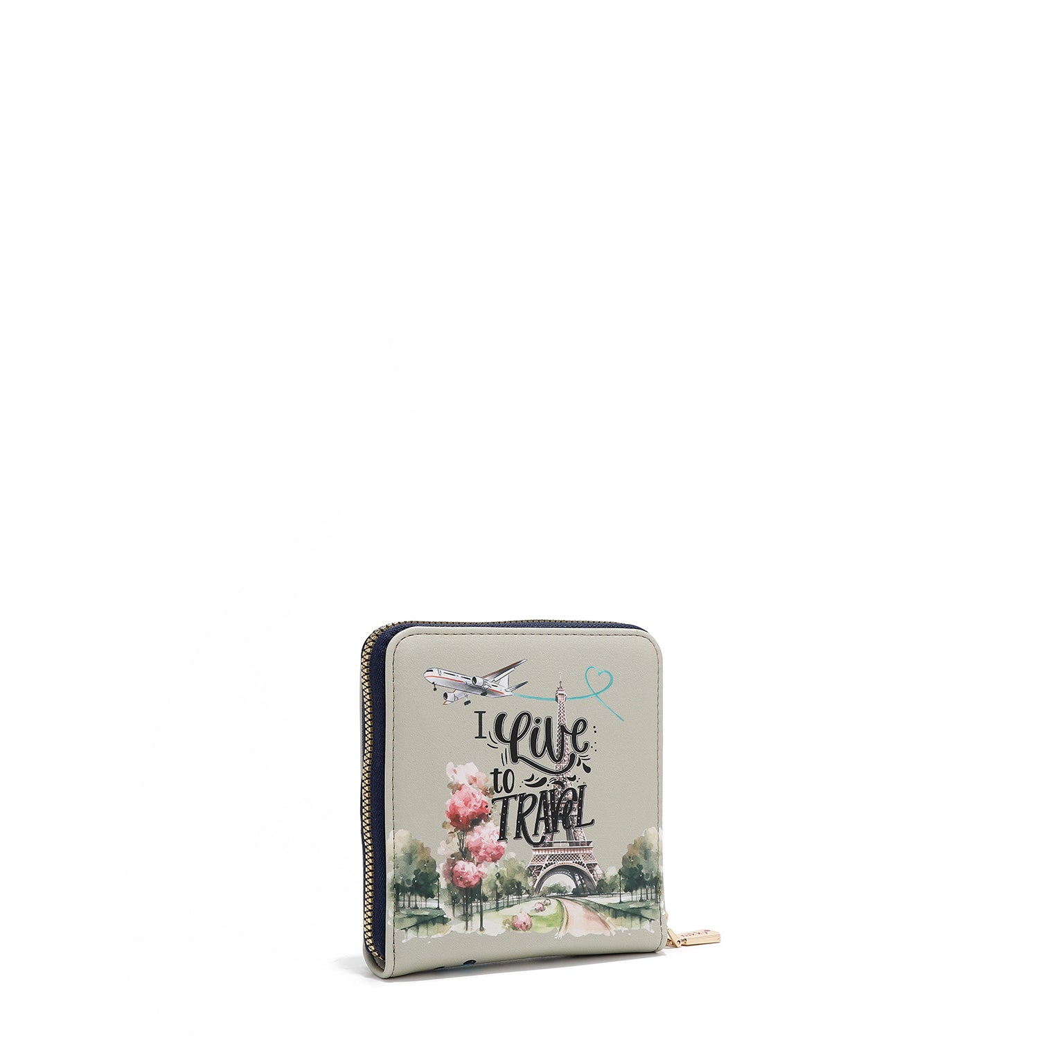 SCHMUCK-ORGANIZER-TASCHE (<tc>I LIVE TO TRAVEL</tc>)