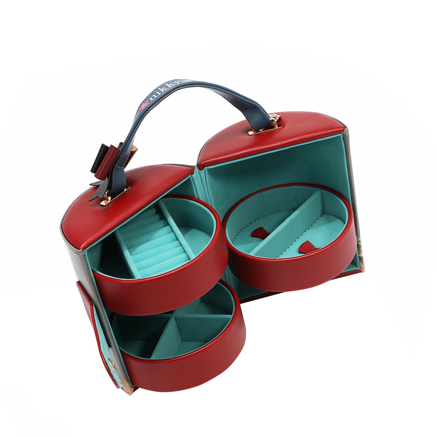 CAIXA DE JOIAS CILÍNDRICA MÚLTIPLA (<tc>NOSTALGIA</tc>)