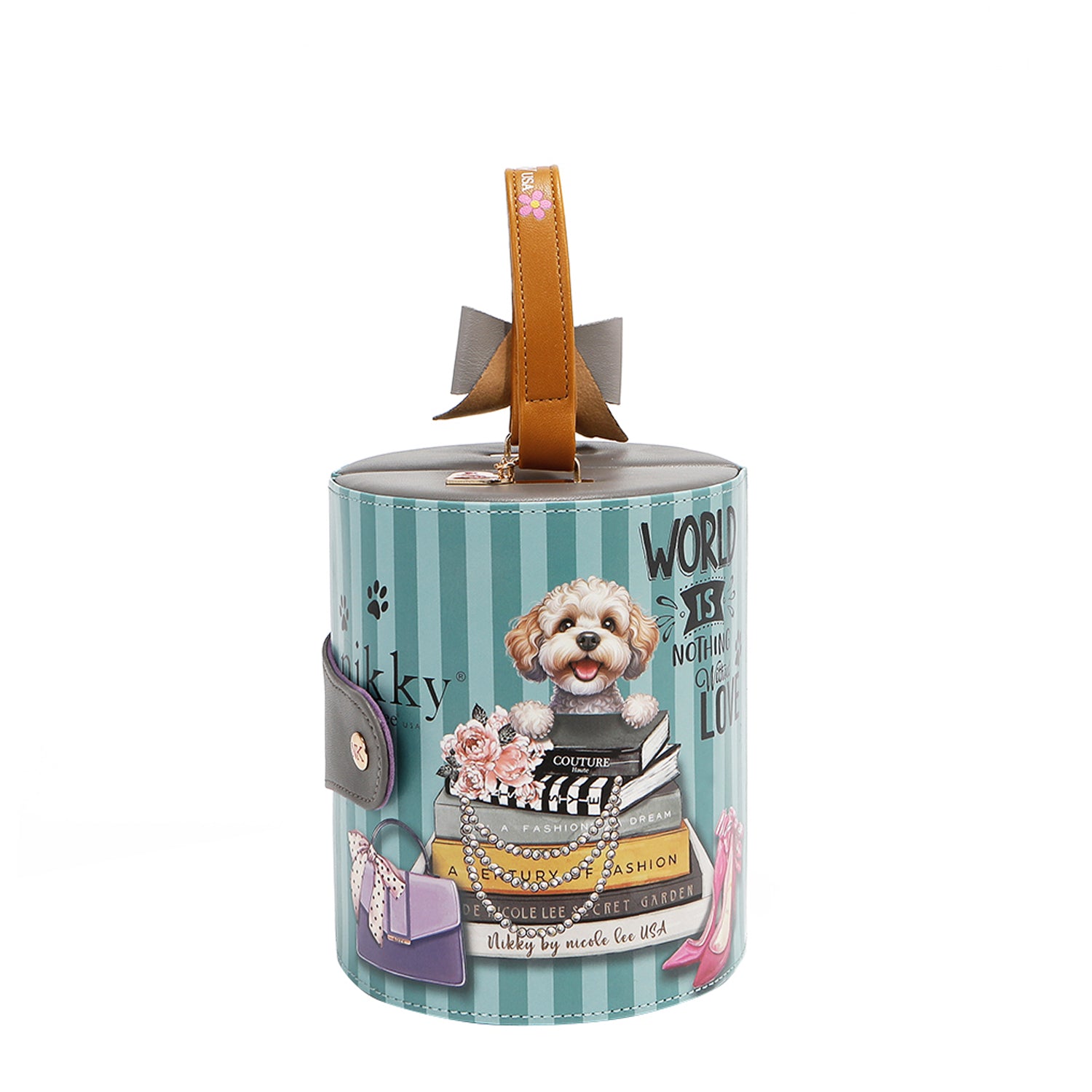 CAIXA DE JÓIAS CILÍNDRICA MÚLTIPLA (DESTINADA A TE AMAR)