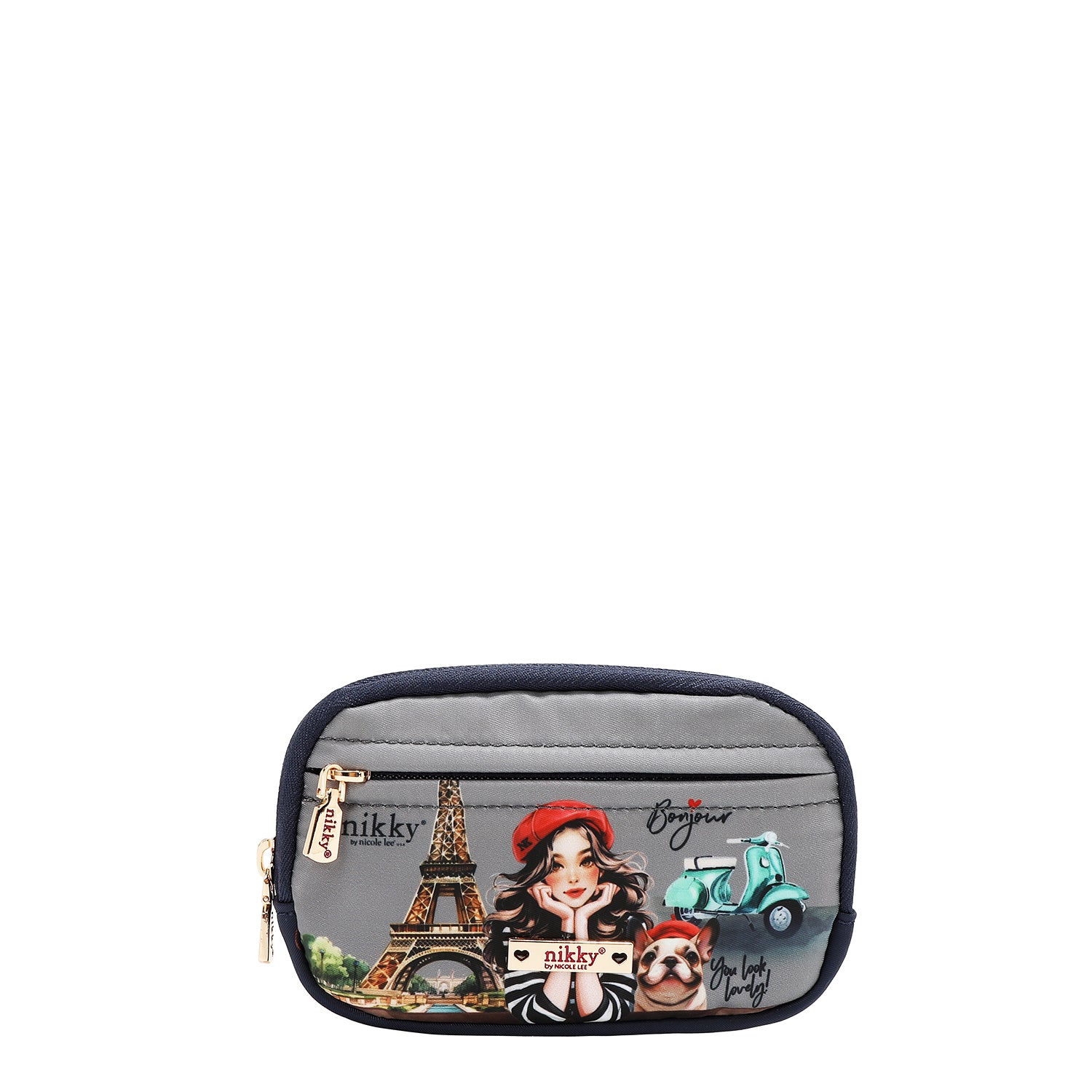 BORSA DA TOELETTATURA IN NYLON (<tc>EIFFEL DREAMS</tc>)