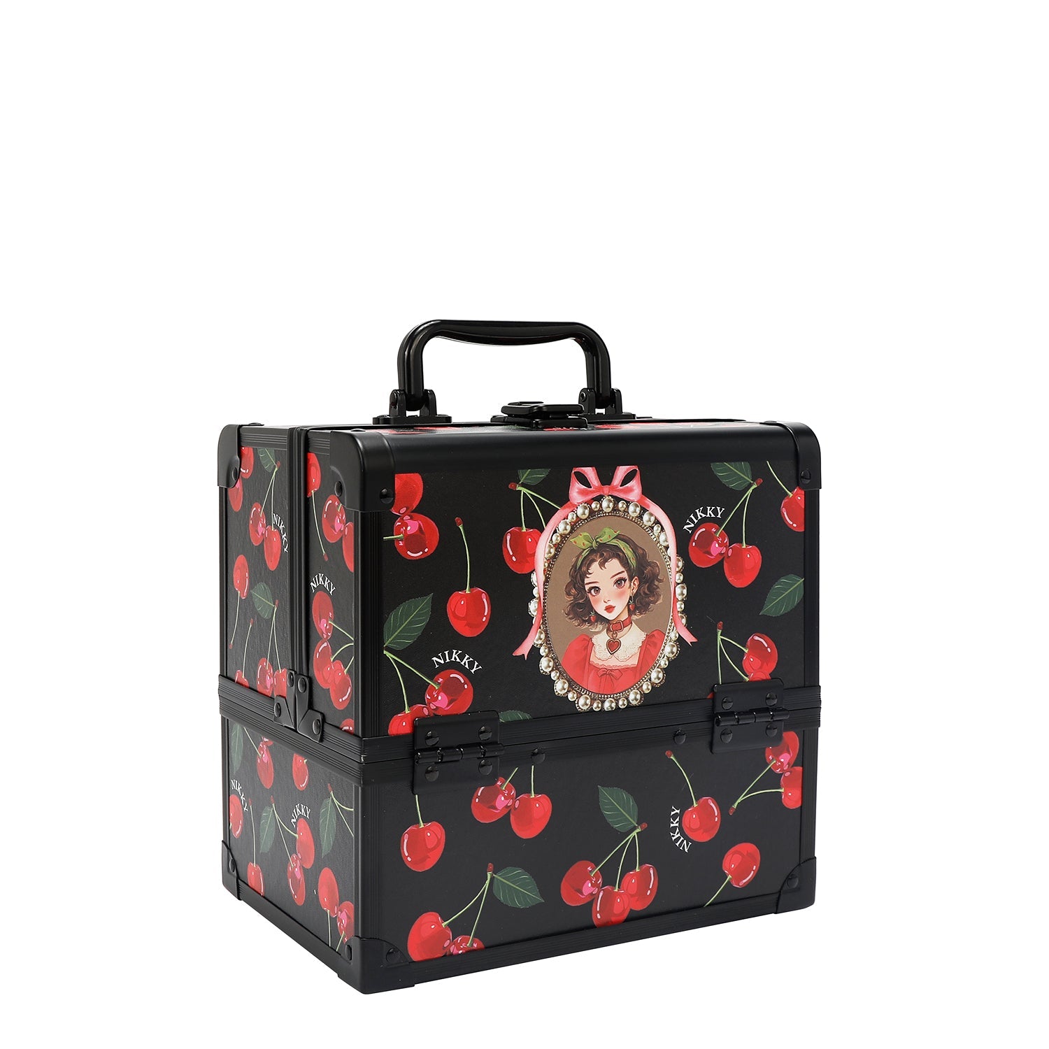 ORGANIZER PER COSMETICI<tc>CHERRY LIPS</tc>-NERO)