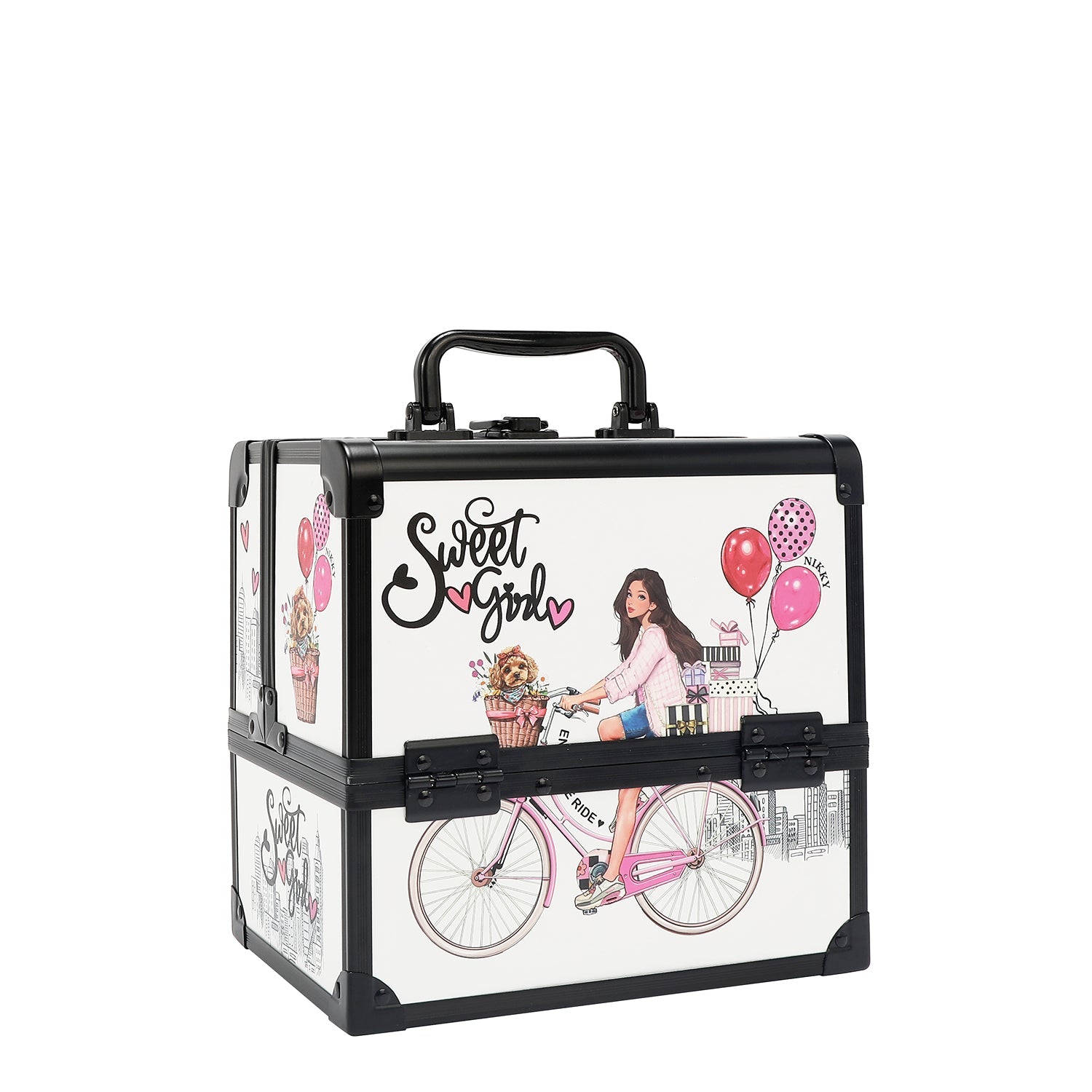 BOÎTE DE RANGEMENT POUR COSMÉTIQUES (<tc>SWEET GIRL</tc>)