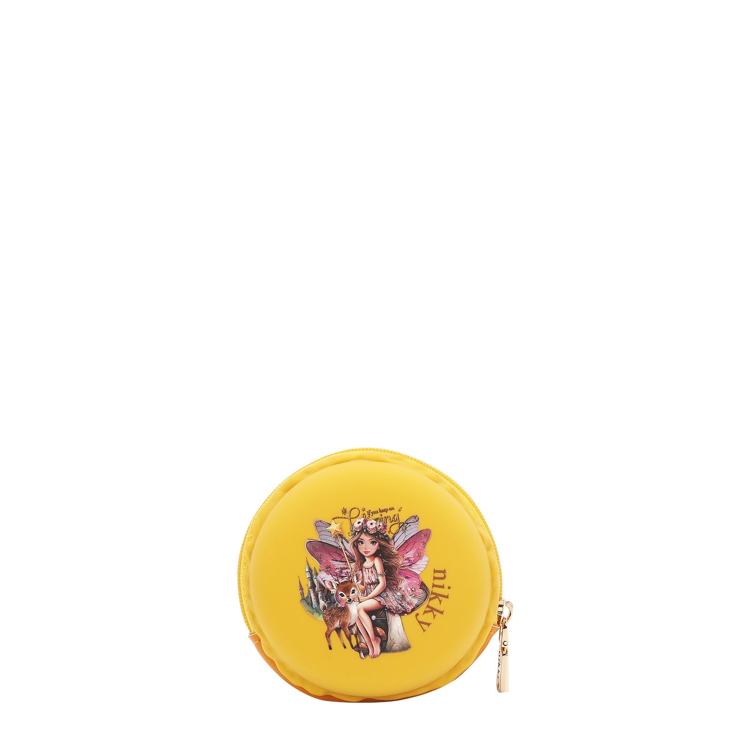 CUSTODIA ROTONDA IN SILICONE (<tc>FAIRY TALE</tc> SENAPE)