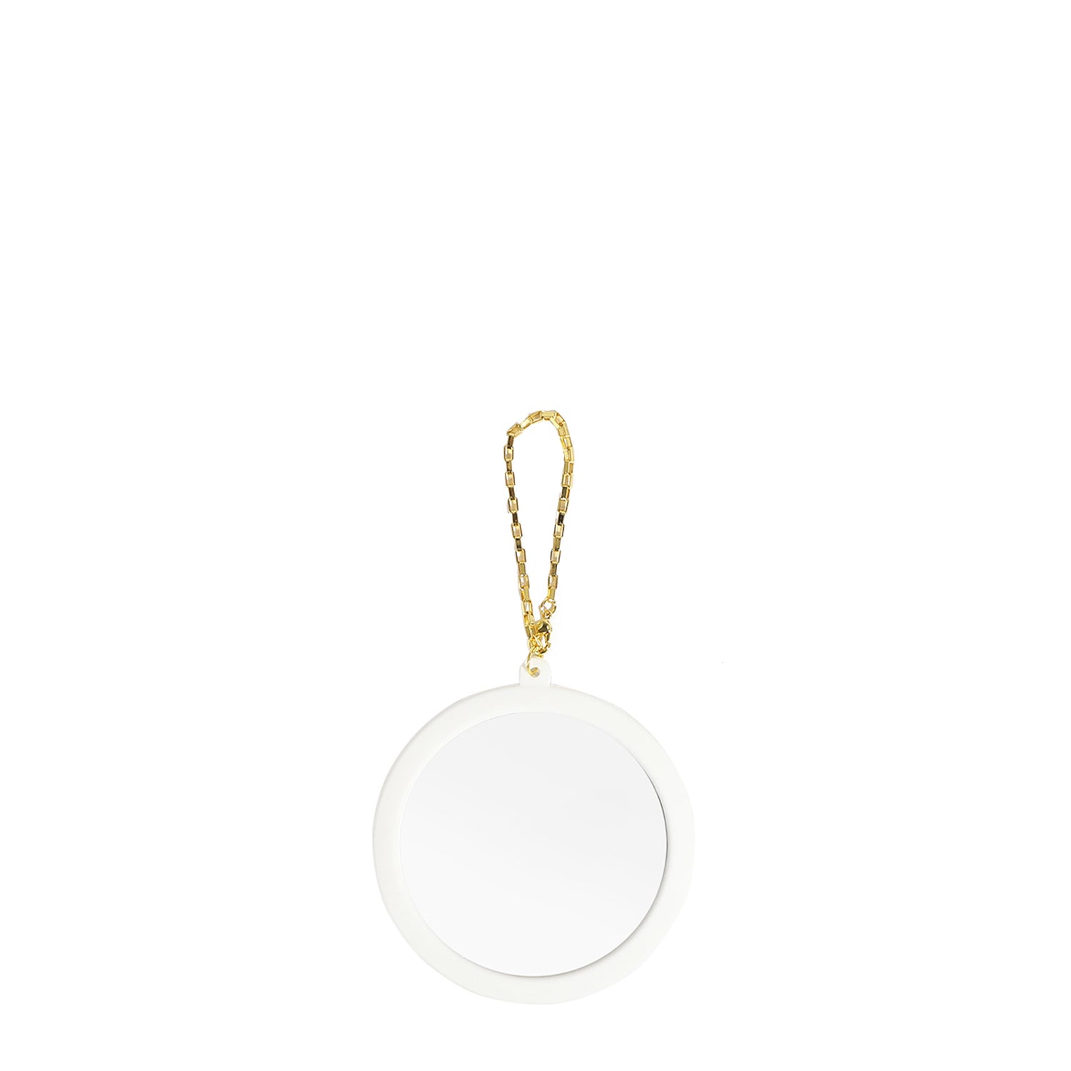 SPECCHIO COMPATTO IN SILICONE (<tc>EIFFEL DREAMS</tc> BIANCO)