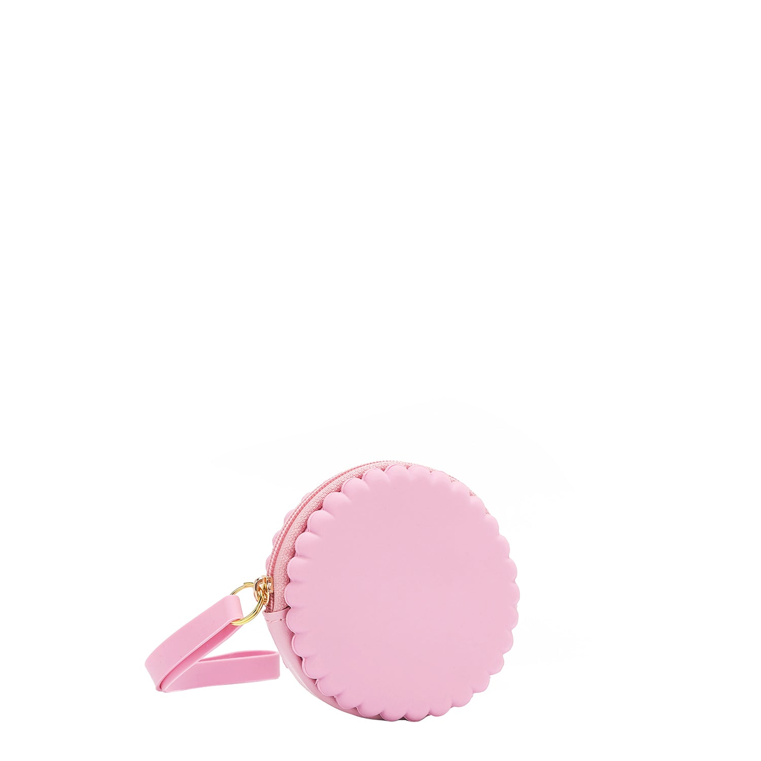 ÉTUI ROND EN SILICONE AVEC BRACELET (<tc>FAIRY TALE</tc> ROSE)