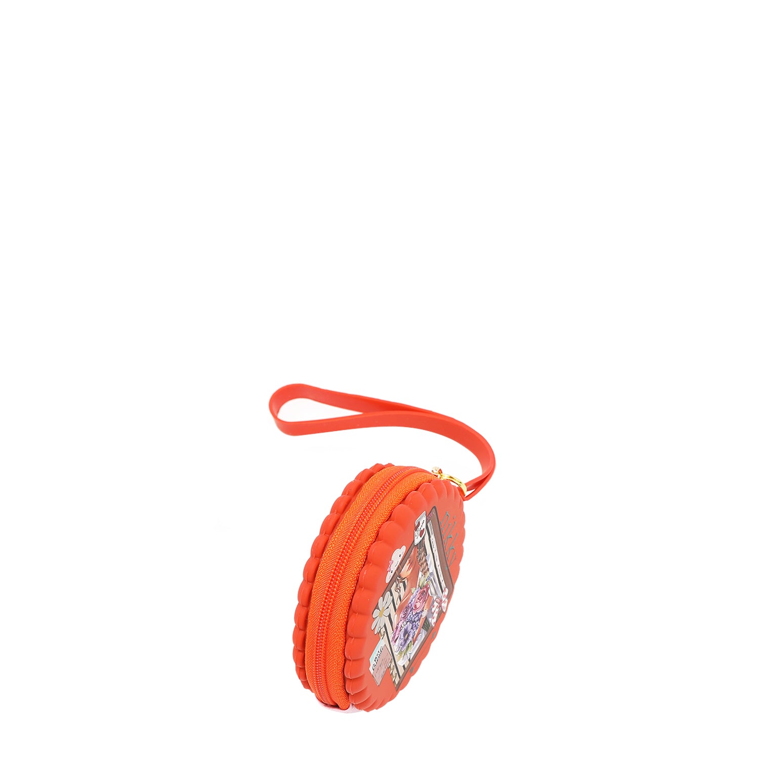 ROUND SILICONE CASE WITH BRACELET (<tc>NOSTALGIA</tc> ORANGE)